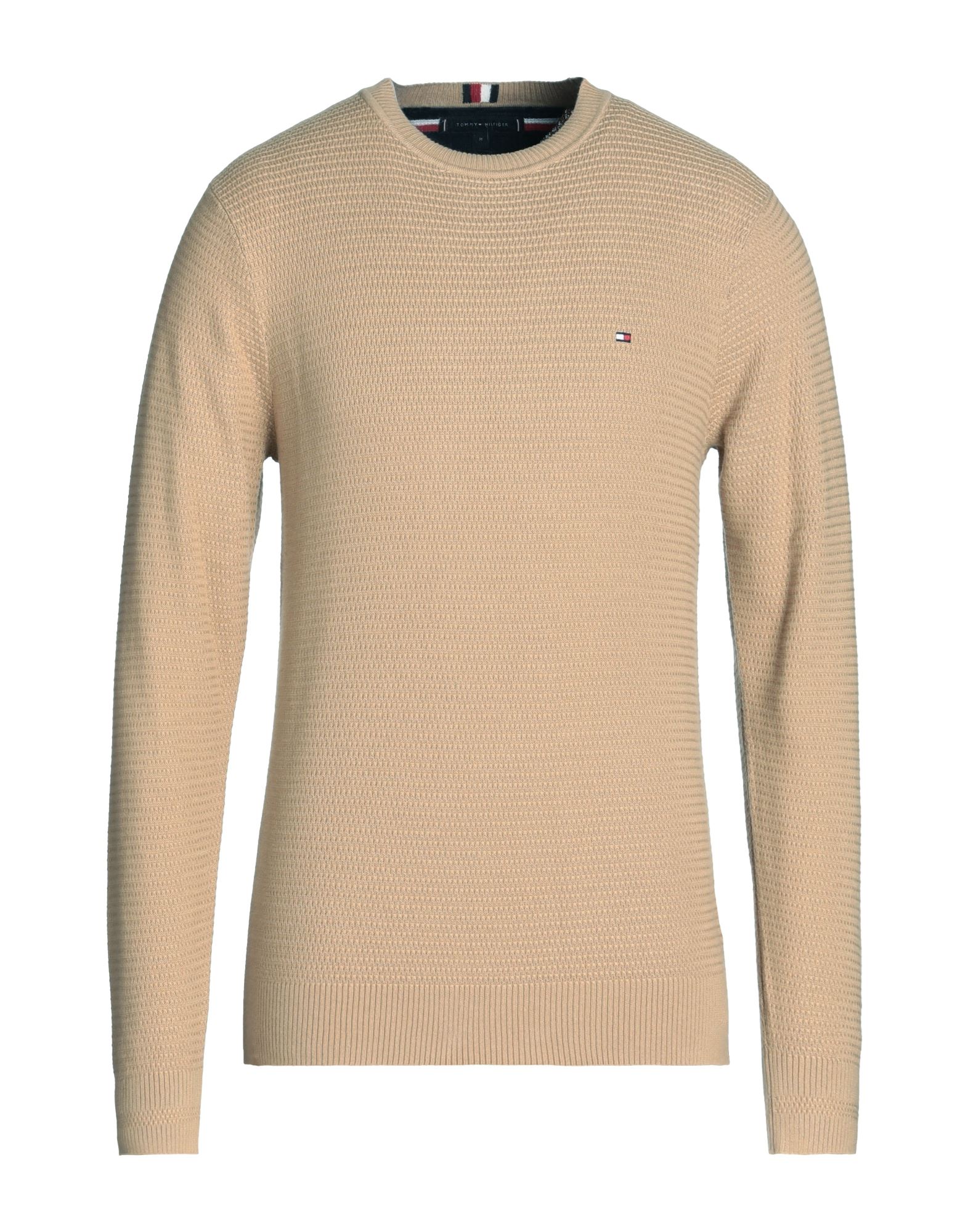 니트 소재, 라이트웨이트 니트, 브랜드 로고, 솔리드 컬러, 크루 네크라인, 롱 슬리브, 리브 조직 커프스, 포켓 없음, 라지 핏. 이미지