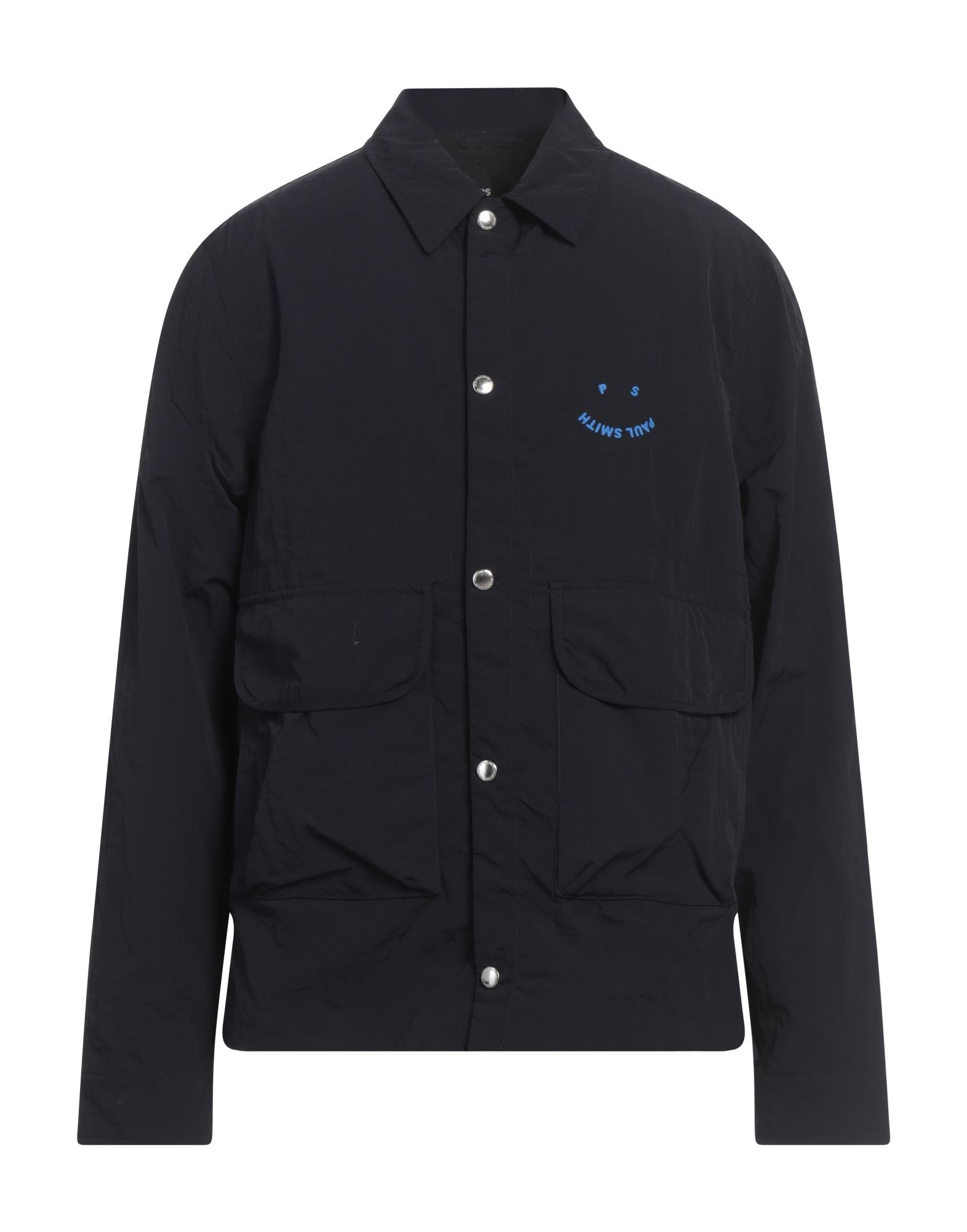 셔츠 자켓, 테크니컬 패브릭, 솔리드 컬러, 장식 부착 없음, 클래식 칼라, 롱 슬리브, 스냅버튼 커프스, 스냅버튼 여밈, 멀티 포켓, 세탁기로 세탁, 표백 금지, 건조기 사용불가, 이 브랜드는 사이즈가 크게 나옵니다. 이미지