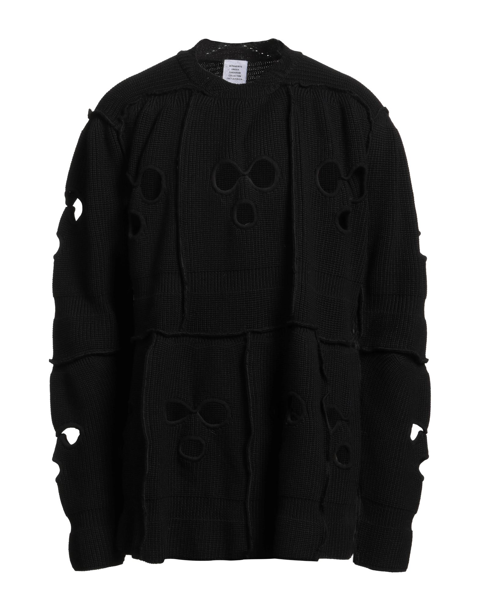 니트 소재, 미디엄웨이트 니트, 장식 디테일 솔리드 컬러, 컷아웃 효과, 자수 장식, 크루넥, 롱 슬리브, 손세탁 또는 드라이클리닝, 표백 금지, 건조기 사용불가. 이미지