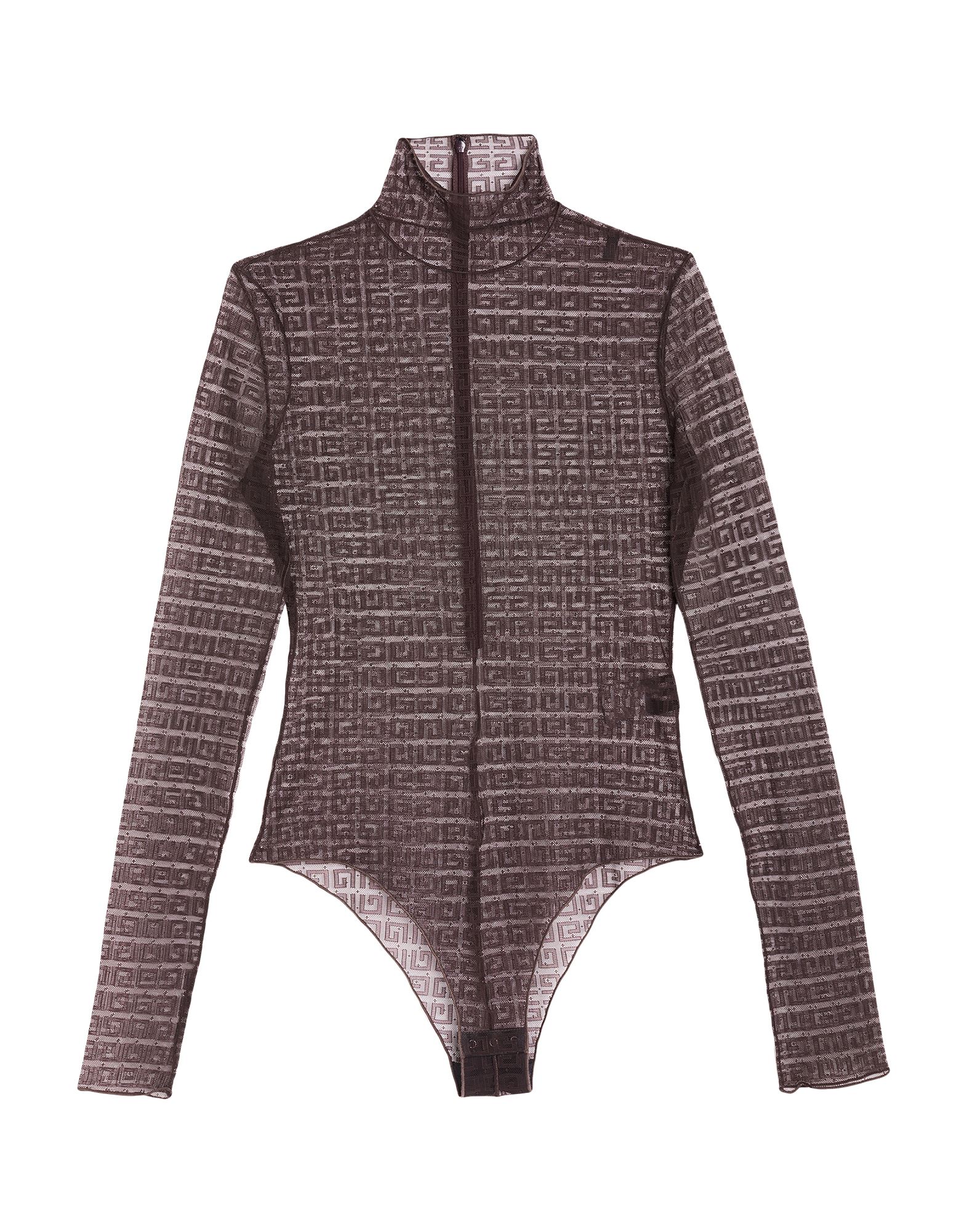 튤, 브랜드 로고, 로고 디자인, 터틀넥, 롱 슬리브, 지퍼 여밈, 후크 여밈, 포켓 없음, 스트레치, 손세탁, 표백 금지, 건조기 사용불가, 다림질 금지. 이미지