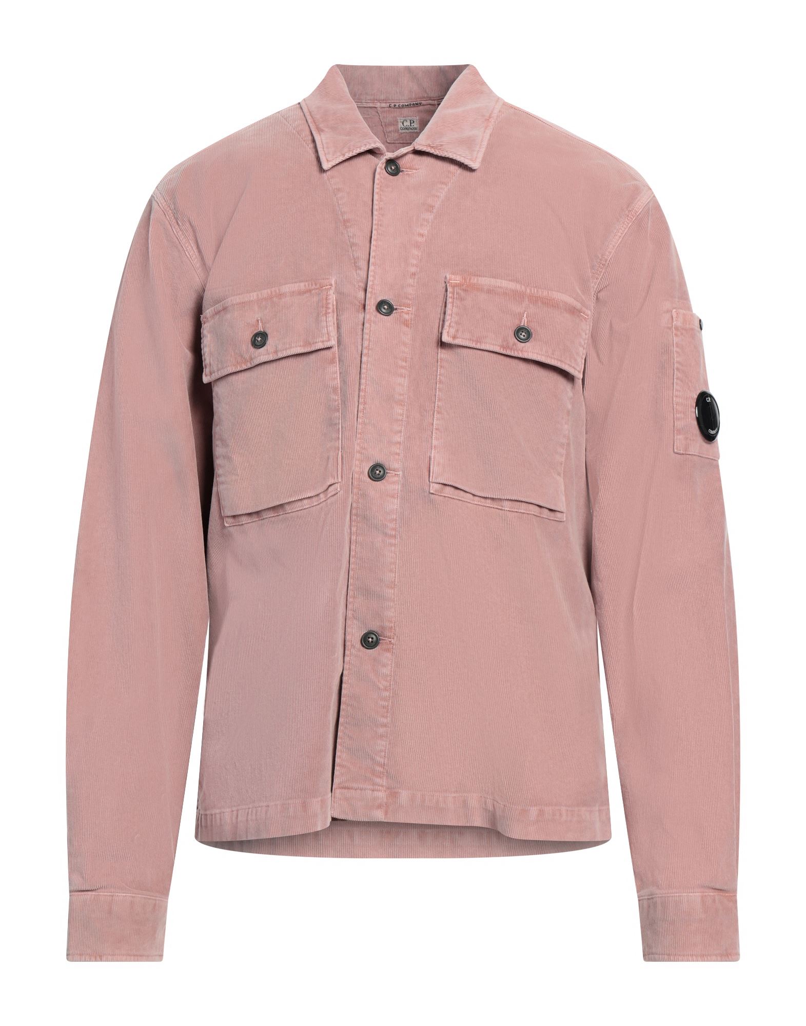 셔츠 자켓, 코듀로이, 스트레치 패브릭, 솔리드 컬러, 브랜드 로고, 클래식 칼라, 롱 슬리브, 버튼 커프스, 버튼 여밈, 포켓 2개, 세탁기로 세탁, 표백 금지, 건조기 사용불가, 이 브랜드는 사이즈가 작게 나옵니다. 이미지