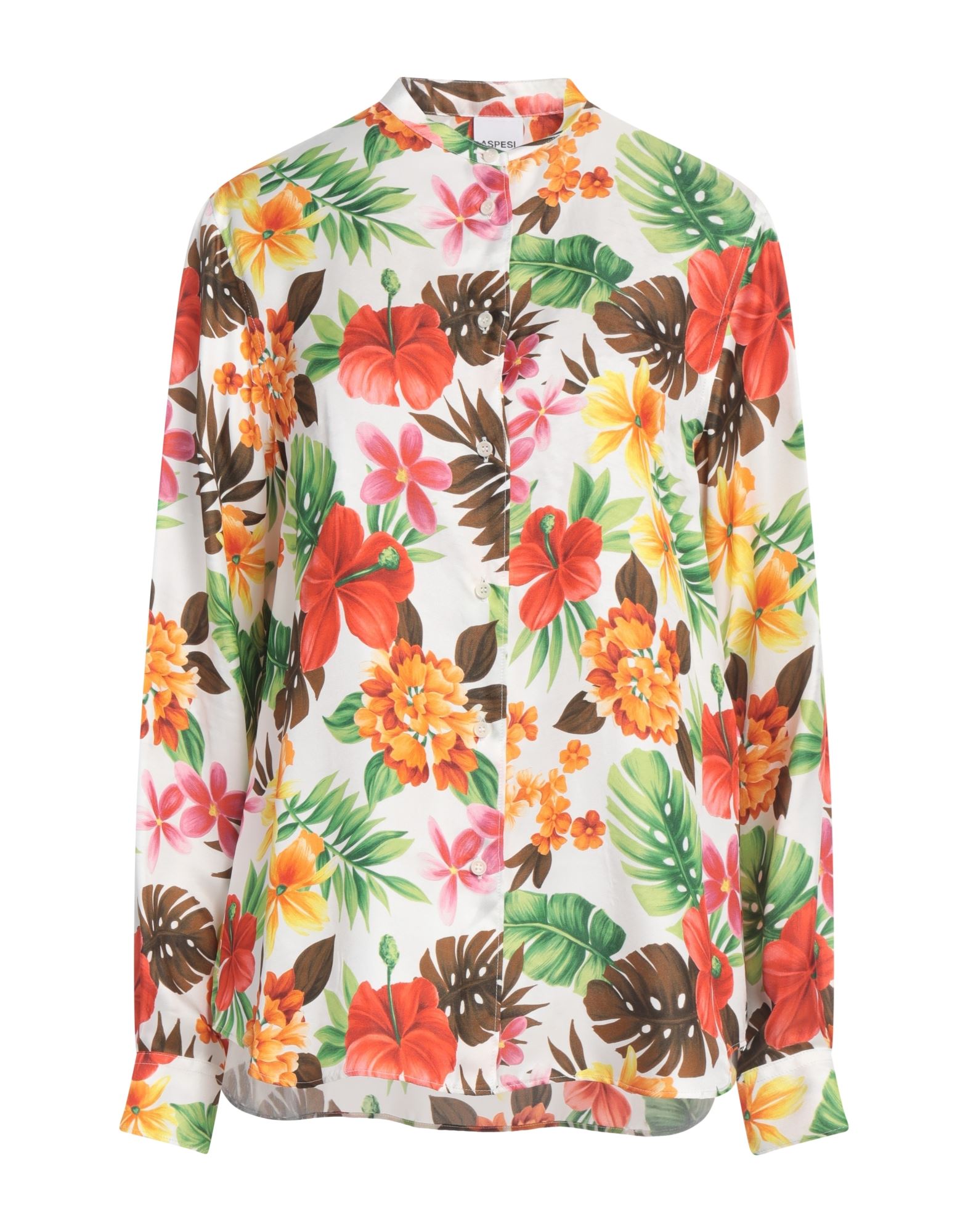 셔츠, 트윌, 하와이안 모티브, 장식 부착 없음, 크루넥, 롱 슬리브, 버튼 여밈, 드라이클리닝, 표백 금지, 건조기 사용불가, 이 브랜드는 사이즈가 작게 나옵니다. 이미지