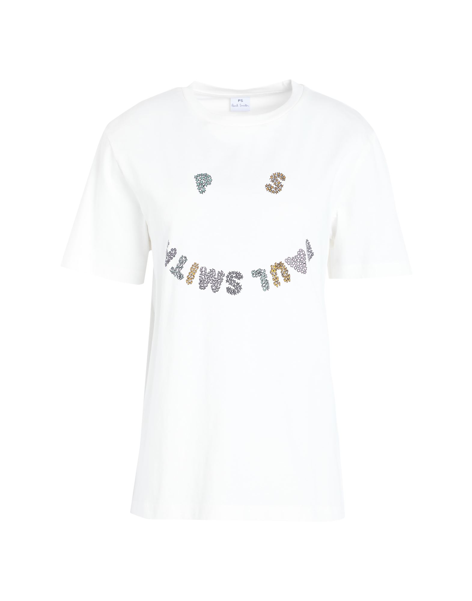 패턴 티셔츠, 저지, 프린트 디테일 솔리드 컬러, 브랜드 로고, 크루넥, 쇼트 슬리브. 이미지