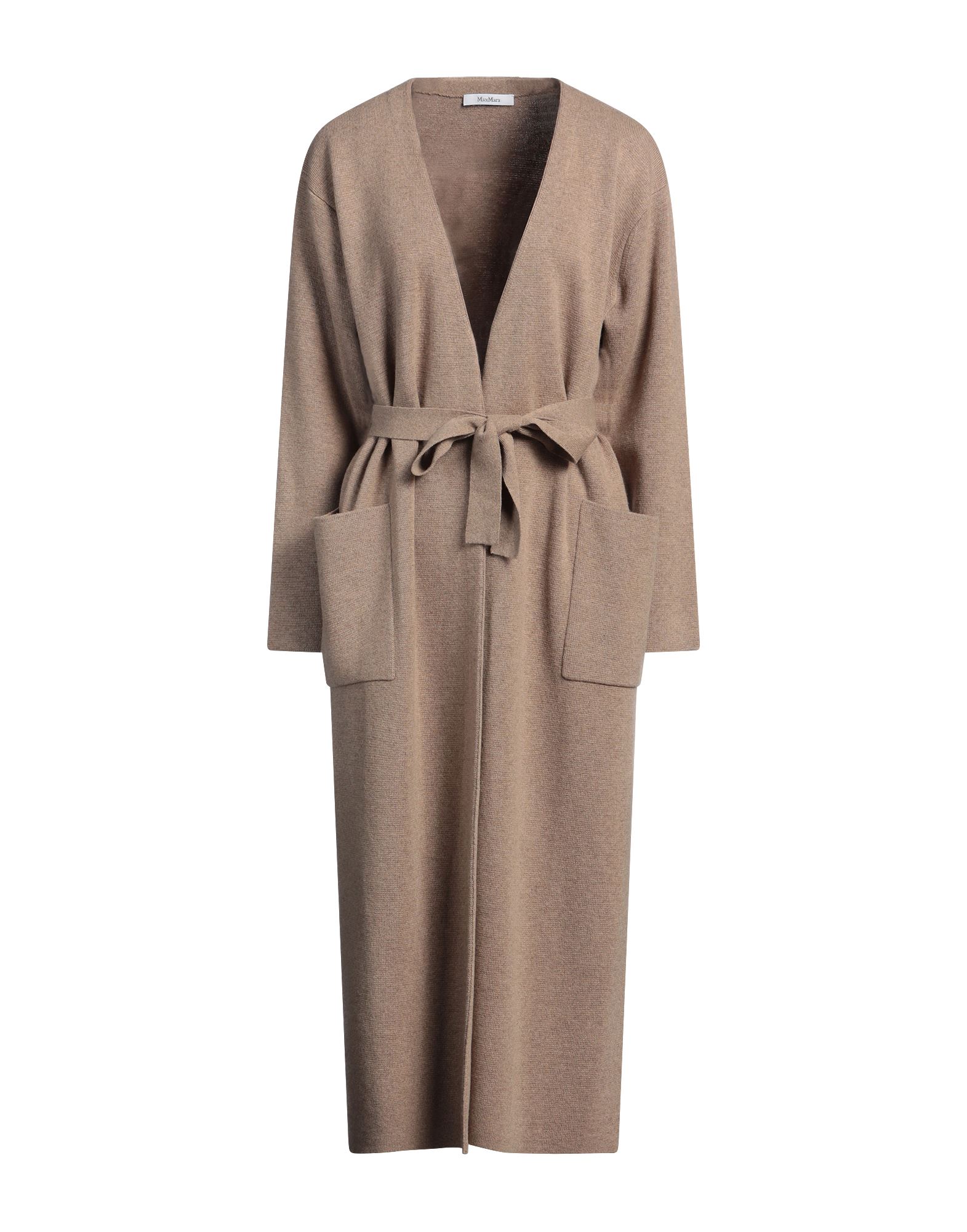 니트 소재, 미디엄웨이트 니트, 솔리드 컬러, 벨트, 롱 슬리브, 안감없음, 패치 포켓, 손세탁 또는 드라이클리닝, 건조기 사용불가, 이 브랜드는 사이즈가 크게 나옵니다. 이미지