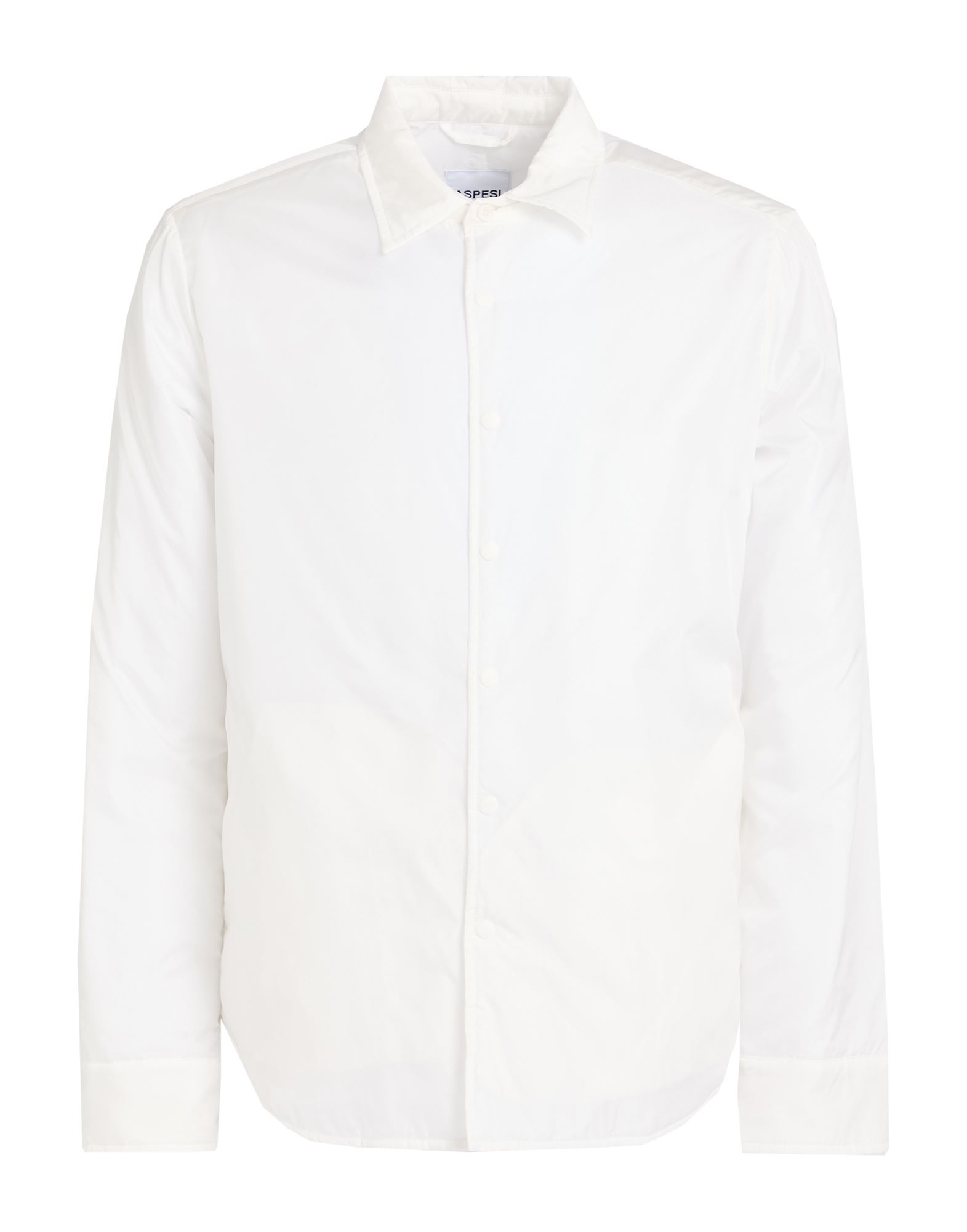 셔츠 자켓, 테크니컬 패브릭, 솔리드 컬러, 장식 부착 없음, 클래식 칼라, 롱 슬리브, 합성 충전재, 스냅버튼 여밈, 멀티 포켓, 세탁기 세탁 또는 드라이클리닝, 표백 금지, 건조기 사용가능, 이 브랜드는 사이즈가 작게 나옵니다. 이미지