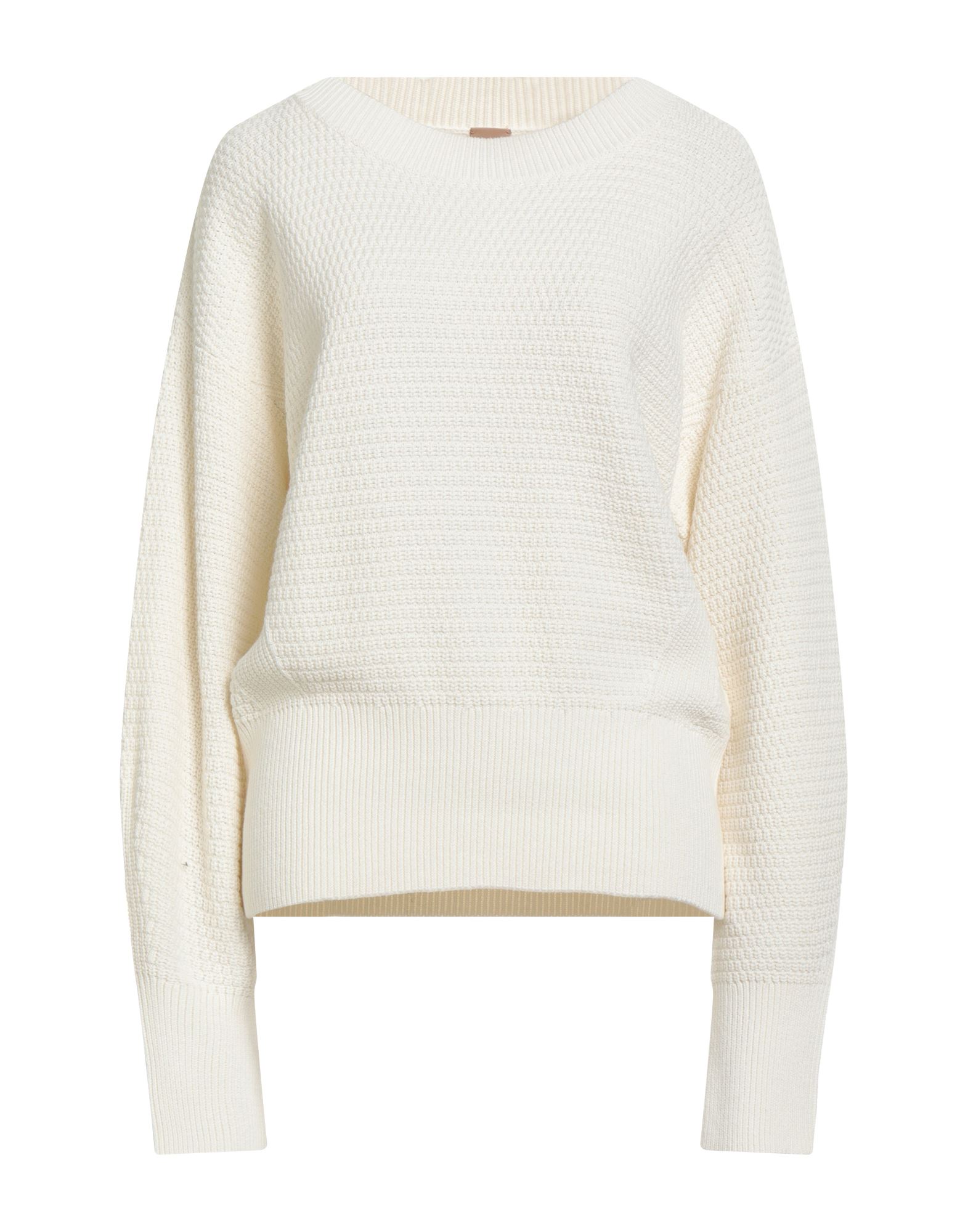 니트 소재, 라이트웨이트 니트, 솔리드 컬러, 장식 부착 없음, 크루넥, 롱 슬리브, 손세탁 또는 드라이클리닝, 표백 금지, 건조기 사용불가. 이미지