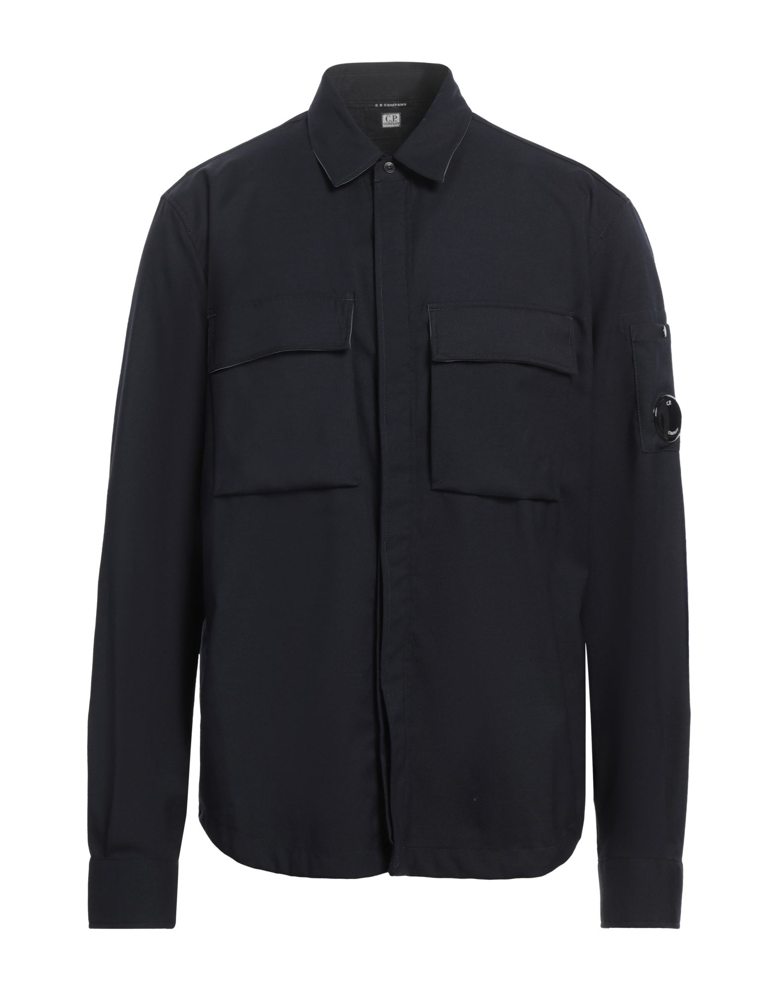 셔츠 자켓, 트윌, 솔리드 컬러, 브랜드 로고, 클래식 칼라, 롱 슬리브, 버튼 커프스, 버튼 여밈, 포켓 2개, 세탁기로 세탁, 표백 금지, 건조기 사용불가, 이 브랜드는 사이즈가 작게 나옵니다. 이미지