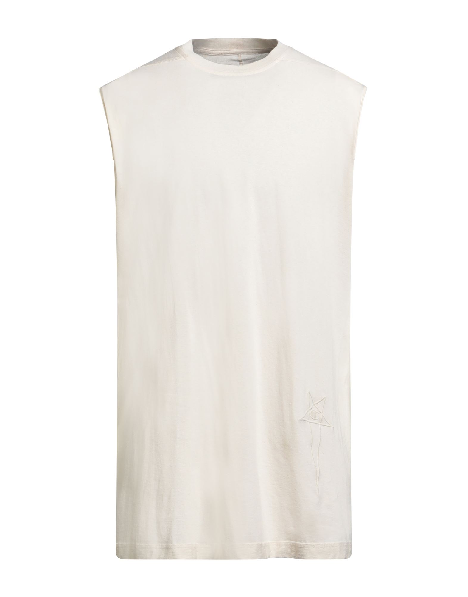 티셔츠, 저지, 장식 디테일 솔리드 컬러, 자수 로고 장식, 크루넥, 슬리브리스, 드라이클리닝, 건조기 사용불가. 이미지