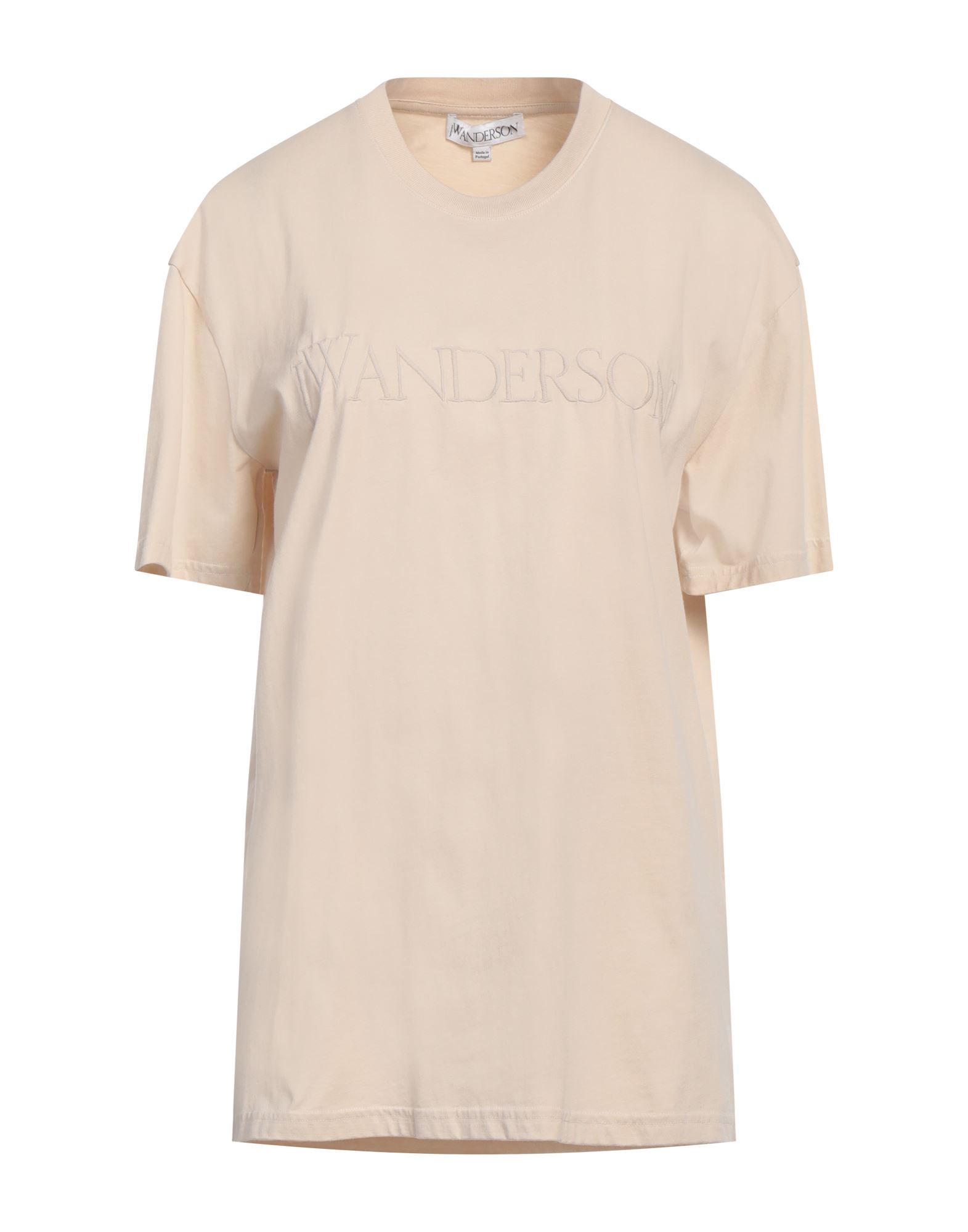 티셔츠, 저지, 장식 디테일 솔리드 컬러, 자수 로고 장식, 크루넥, 쇼트 슬리브, 세탁기 세탁 또는 드라이클리닝, 표백 금지, 건조기 사용불가, 이 브랜드는 사이즈가 작게 나옵니다. 이미지