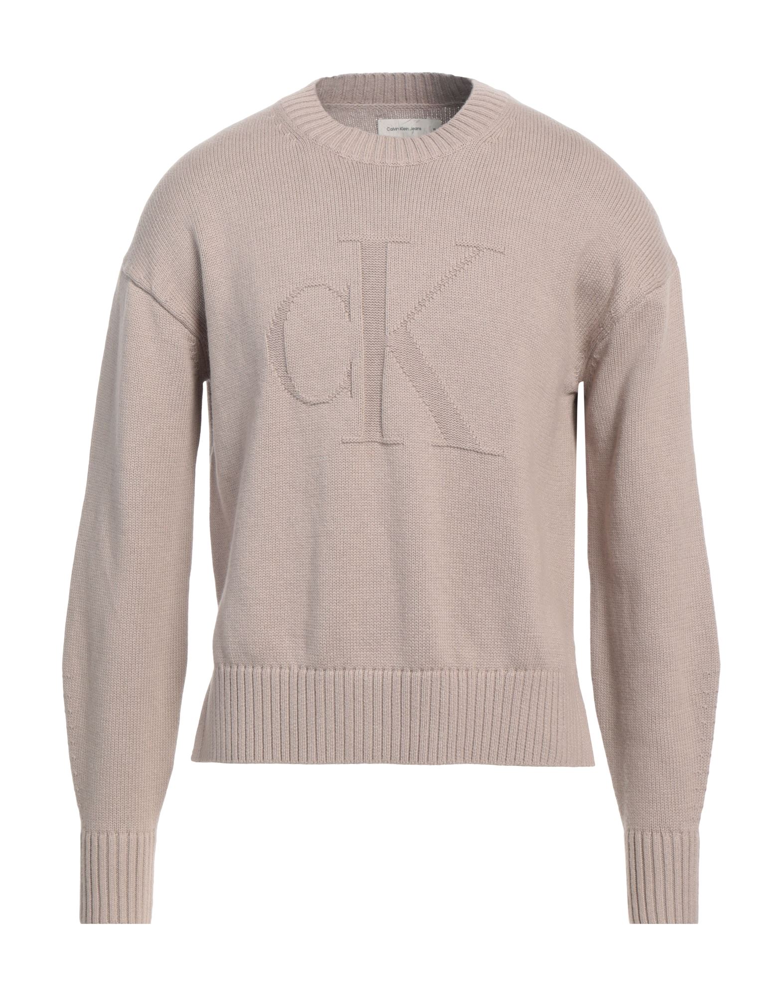 니트 소재, 라이트웨이트 니트, 솔리드 컬러, 브랜드 로고, 크루넥, 롱 슬리브, 손세탁 또는 드라이클리닝, 표백 금지, 건조기 사용불가, 이 브랜드는 사이즈가 크게 나옵니다. 이미지