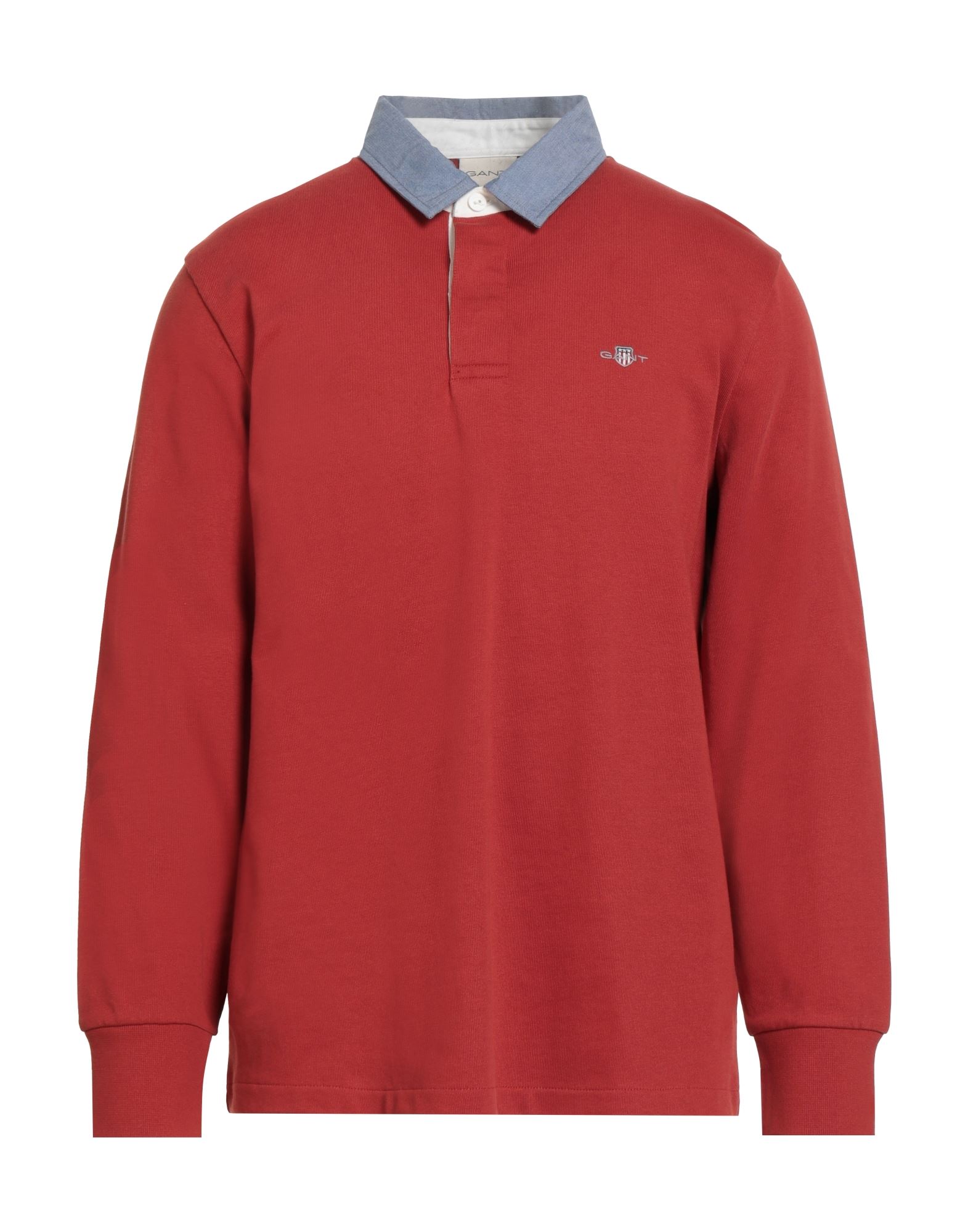 피케, 솔리드 컬러, 자수 로고 장식, 폴로 칼라, 롱 슬리브, 버튼 여밈, 세탁기로 세탁, 표백 금지, 건조기 사용가능. 이미지