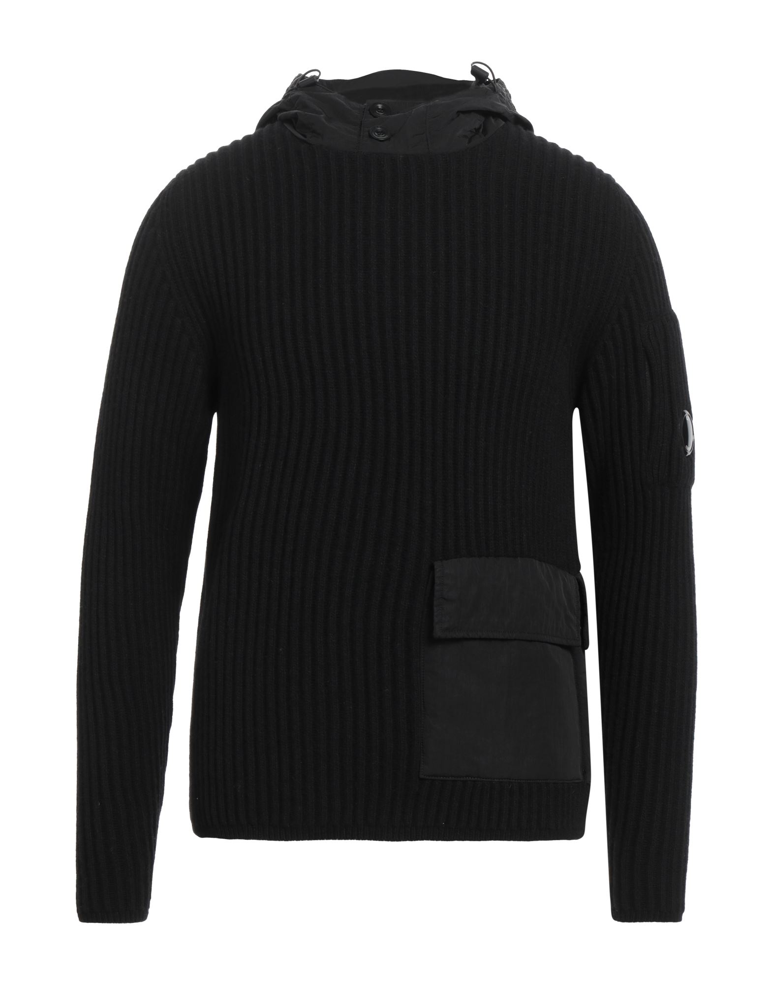 니트 소재, 미디엄웨이트 니트, 브랜드 로고, 솔리드 컬러, 목 넥, 롱 슬리브, 플랩 포켓, 손세탁, 표백 금지, 건조기 사용불가. 이미지