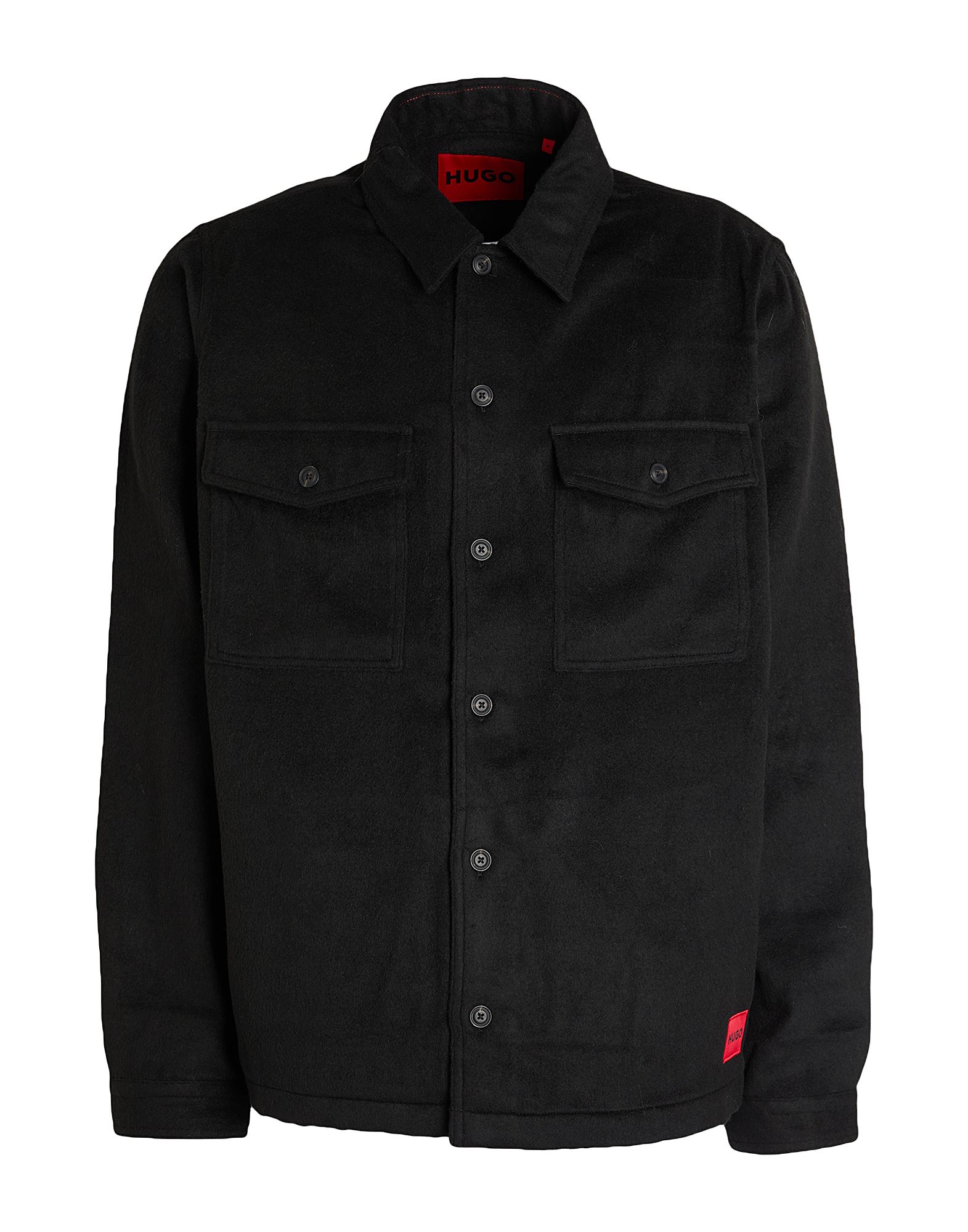 셔츠 자켓, 플란넬, 솔리드 컬러, 브랜드 로고, 클래식 칼라, 롱 슬리브, 버튼 커프스, 버튼 여밈, 포켓 2개, 세탁기로 세탁, 표백 금지, 건조기 사용불가, 이 브랜드는 사이즈가 크게 나옵니다. 이미지