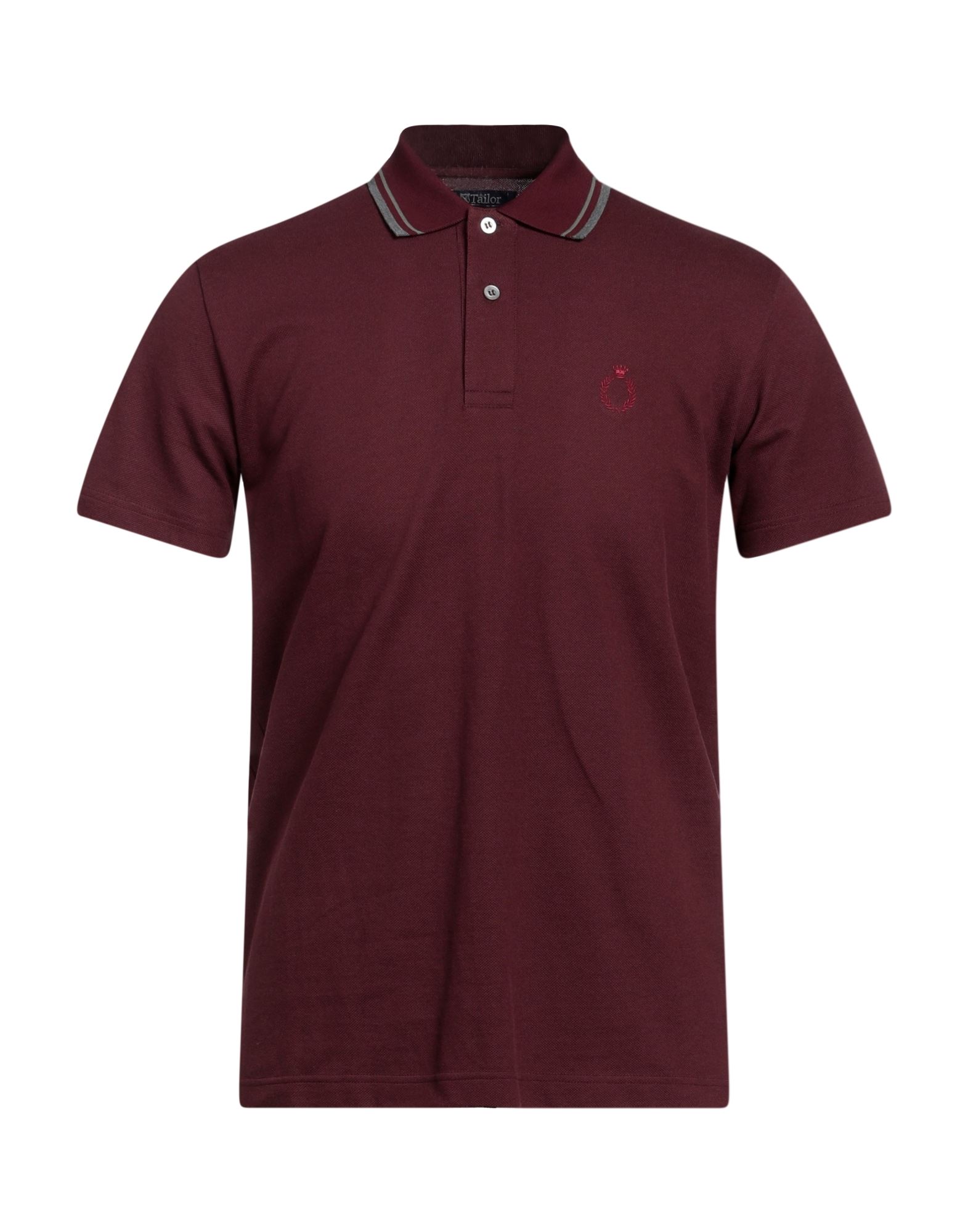 피케, 솔리드 컬러, 파이핑 트림, 자수 로고 장식, 버튼 넥, 쇼트 슬리브, 사이드 슬릿 헴라인, 세탁기 세탁 또는 드라이클리닝, 표백 금지, 건조기 사용불가, 이 브랜드는 사이즈가 크게 나옵니다. 이미지