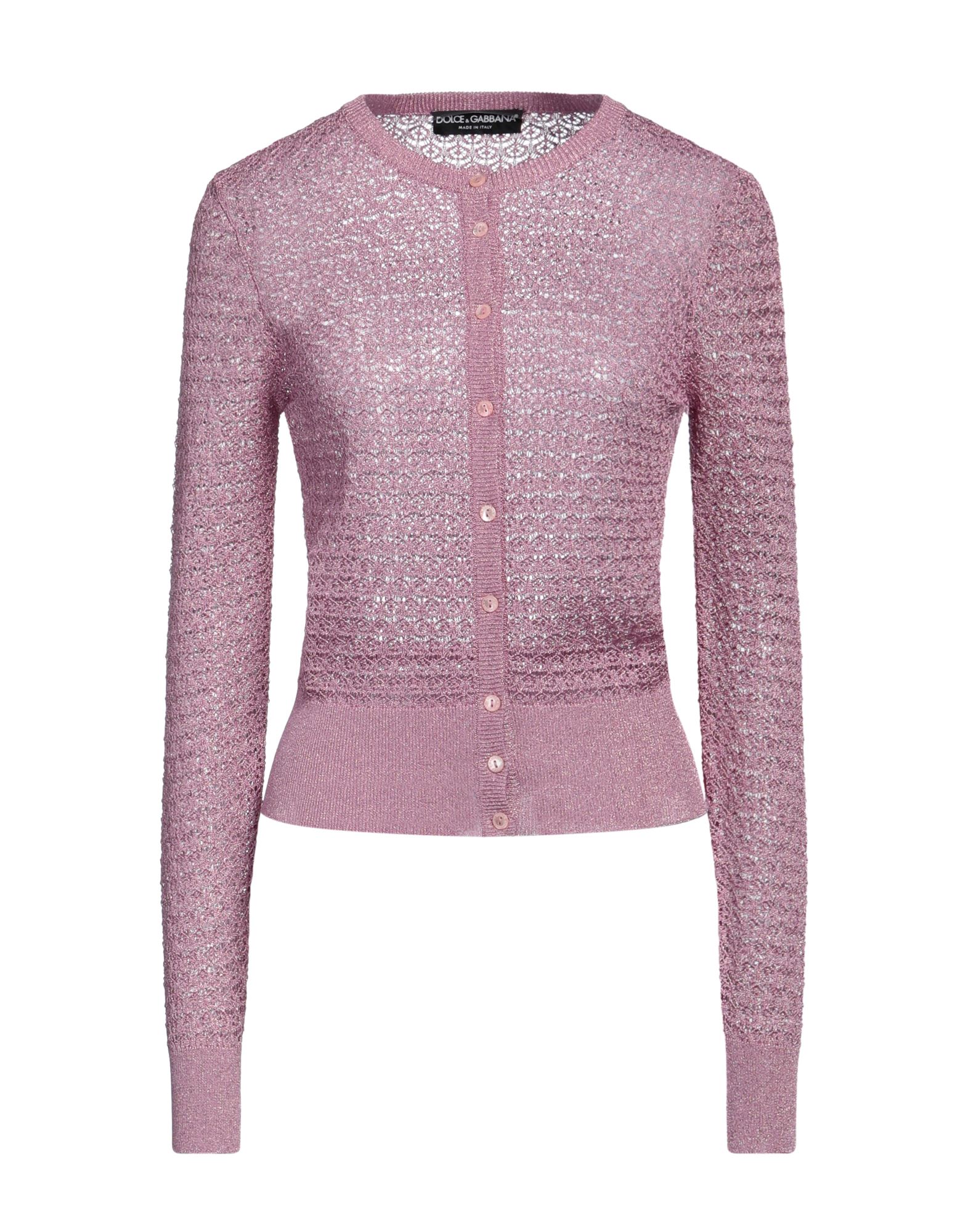 니트 소재, 라메, 라이트웨이트 니트, 장식 부착 없음, 솔리드 컬러, 라운드 네크라인, 롱 슬리브, 버튼 여밈, 포켓 없음. 이미지