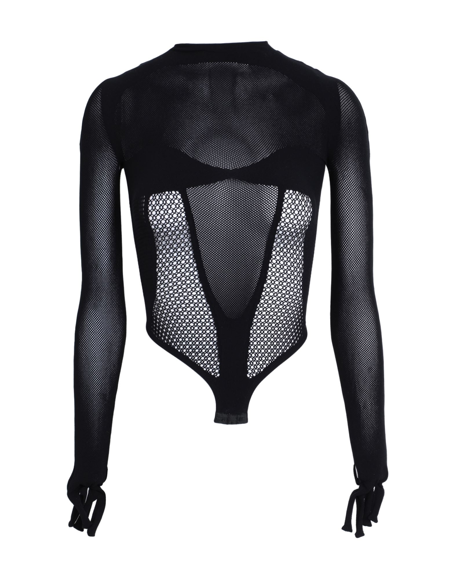 저지, 메쉬 패브릭, 장식 부착 없음, 솔리드 컬러, 목 넥, 롱 슬리브, 스냅버튼 여밈, 스트레치. 이미지