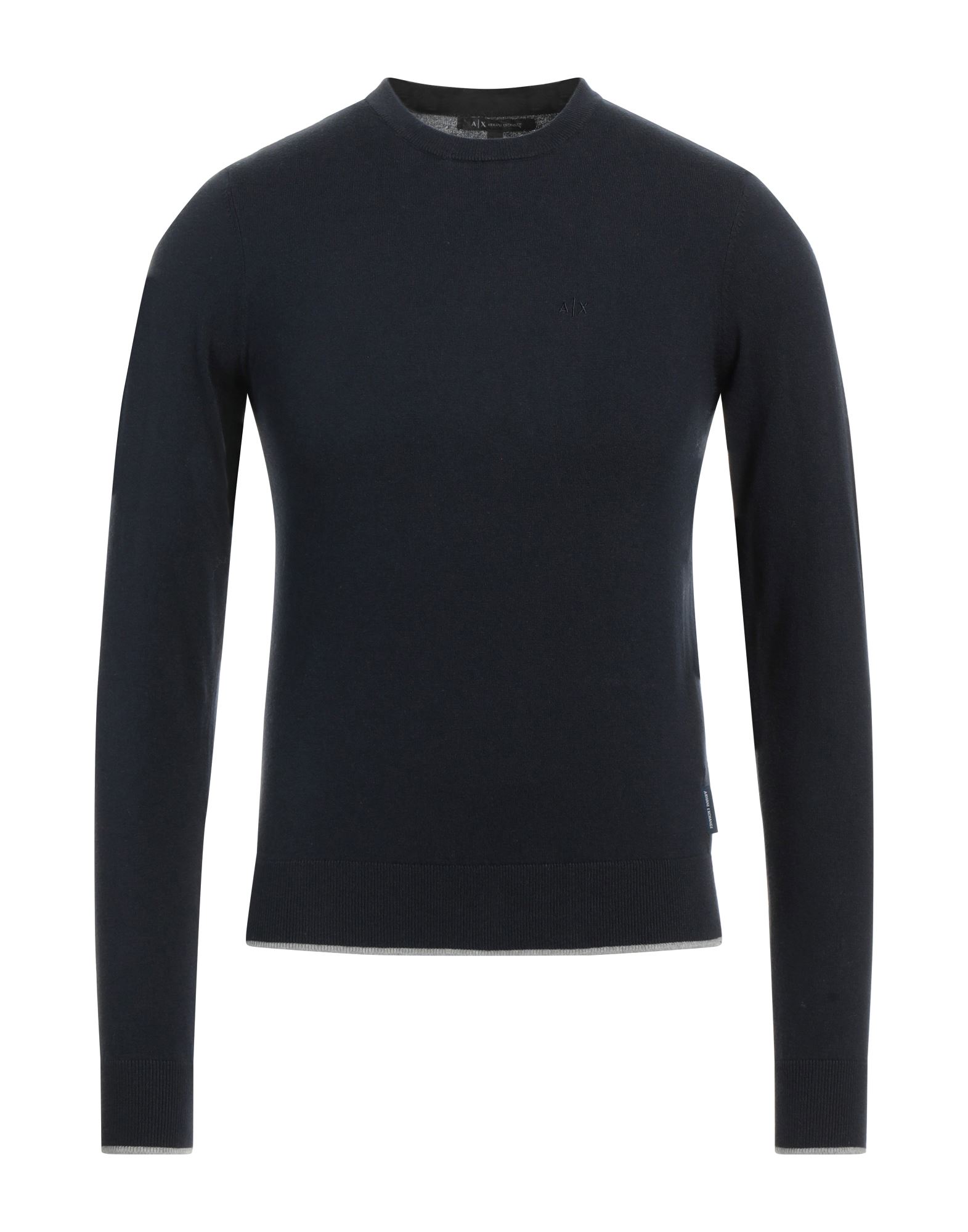 니트 소재, 롱 슬리브, 솔리드 컬러, 라운드 네크라인, 장식 부착 없음. 이미지