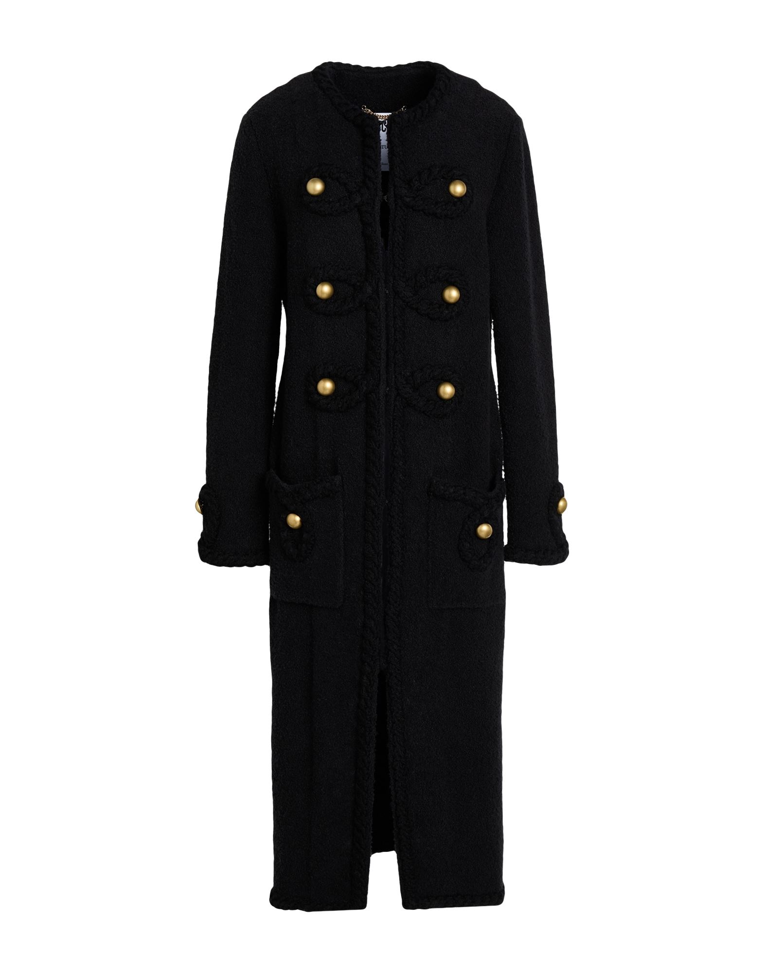 니트 소재, 미디엄웨이트 니트, 솔리드 컬러, 장식 효과, 롱 슬리브, 후크 여밈, 멀티 포켓, 스트레치, 손세탁 또는 드라이클리닝, 표백 금지, 건조기 사용불가. 이미지