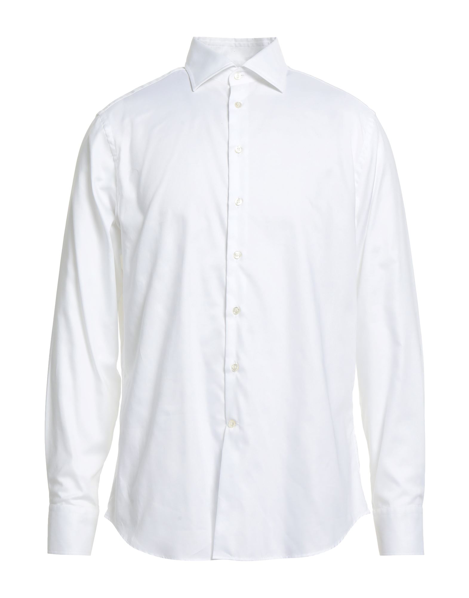 레귤러 셔츠, 우븐, 솔리드 컬러, 장식 부착 없음, 클래식 칼라, 롱 슬리브, 버튼 여밈, 세탁기 세탁 또는 드라이클리닝, 표백 금지, 건조기 사용불가. 이미지