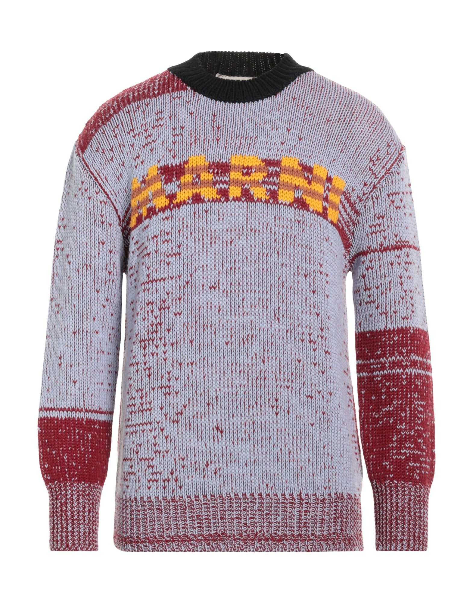 니트 소재, 자카드, 미디엄웨이트 니트, 멀티컬러 패턴, 브랜드 로고, 크루넥, 롱 슬리브, 소재의 패턴에서 보여지는 차이는 상품 각각의 독창성을 보증하는 것입니다., 드라이클리닝, 표백 금지, 건조기 사용불가, 이 브랜드는 사이즈가 크게 나옵니다. 이미지