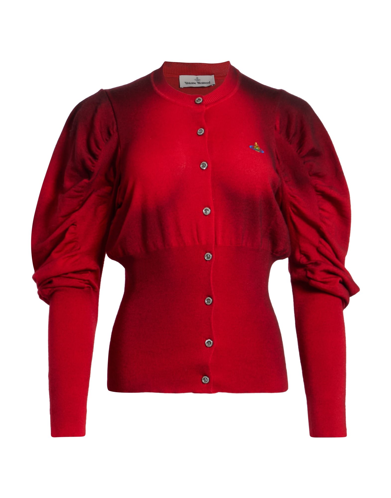 울, 라이트웨이트 니트, 바랜 효과, 자수 로고 장식, 개더 디테일, 솔리드 컬러, 롱 슬리브, 버튼 여밈, 손세탁 또는 드라이클리닝, 표백 금지, 건조기 사용불가. 이미지