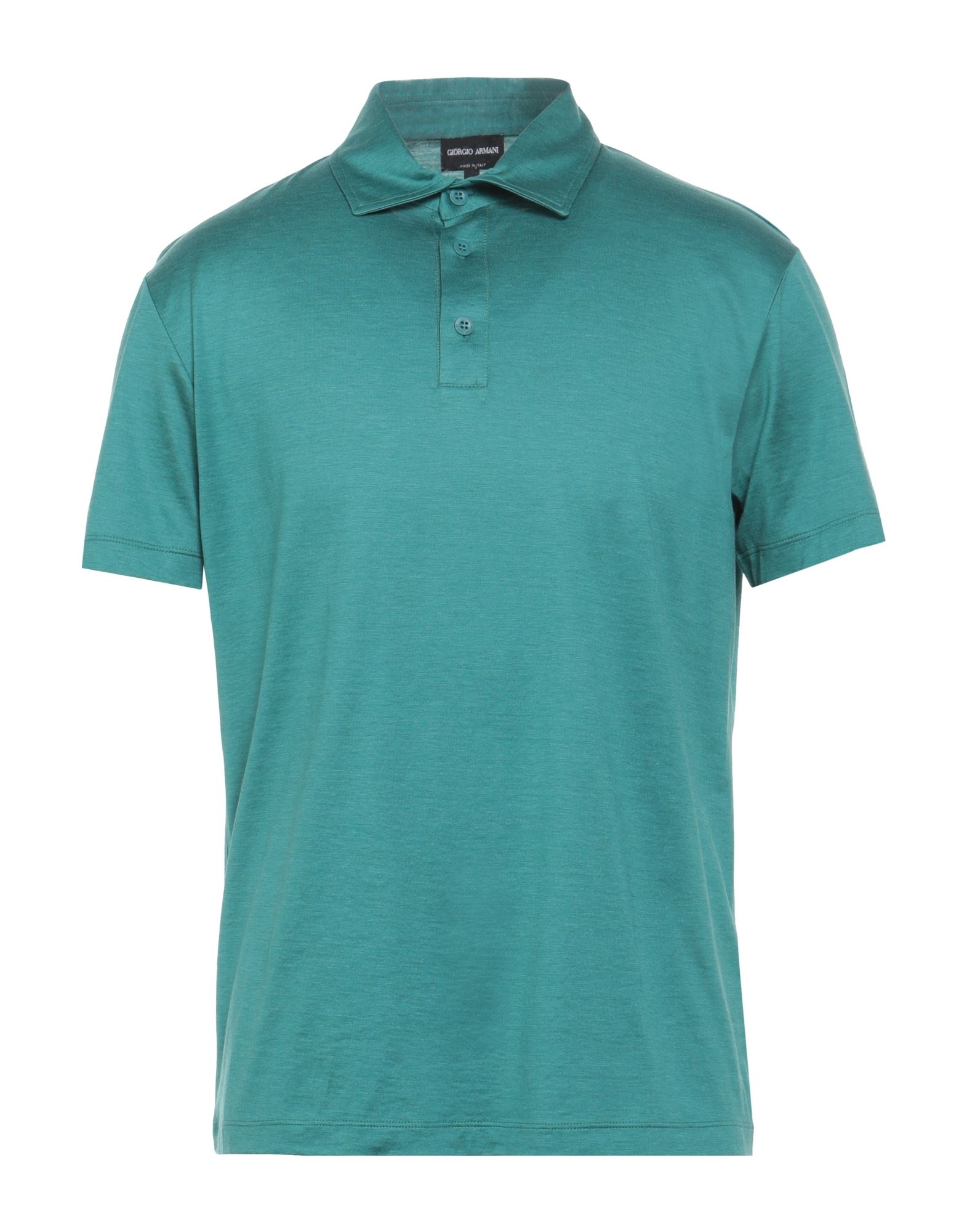 저지, 솔리드 컬러, 브랜드 로고, 버튼 넥, 쇼트 슬리브, 손세탁, 표백 금지, 건조기 사용불가. 이미지