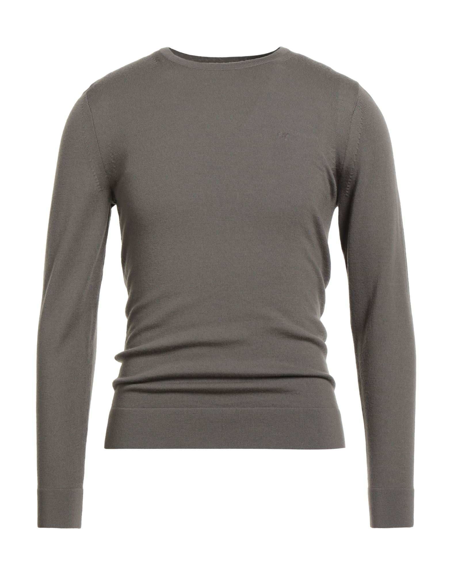 니트 소재, 라이트웨이트 니트, 브랜드 로고, 솔리드 컬러, 라운드 네크라인, 롱 슬리브, 포켓 없음, 라지 핏. 이미지