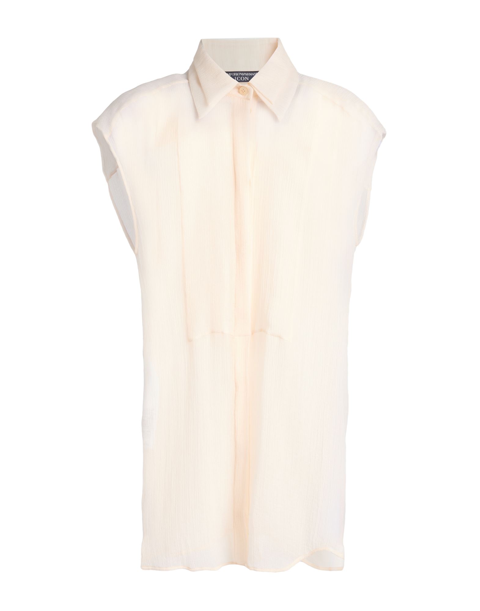 셔츠, 보일, 솔리드 컬러, 장식 부착 없음, 클래식 칼라, 슬리브리스, 히든 버튼 여밈, 드라이클리닝, 표백 금지, 건조기 사용불가, 이 브랜드는 사이즈가 작게 나옵니다. 이미지