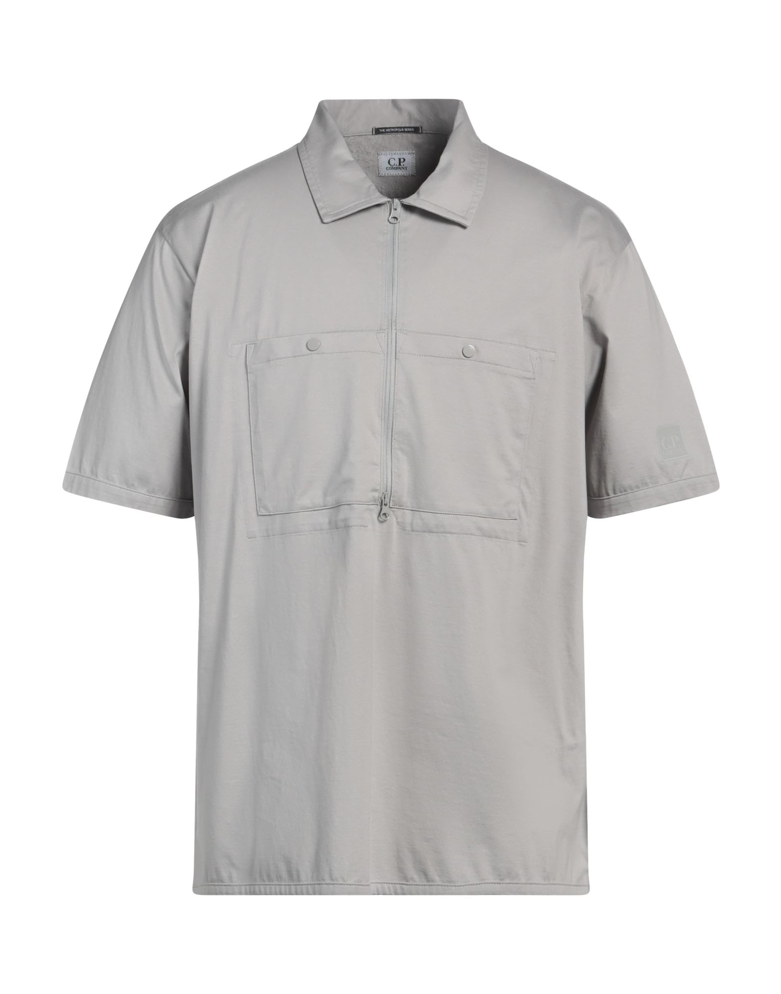 저지, 솔리드 컬러, 브랜드 로고, 폴로 칼라, 쇼트 슬리브, 지퍼 여밈, 포켓 2개, 세탁기로 세탁, 표백 금지, 건조기 사용불가, 이 브랜드는 사이즈가 작게 나옵니다. 이미지