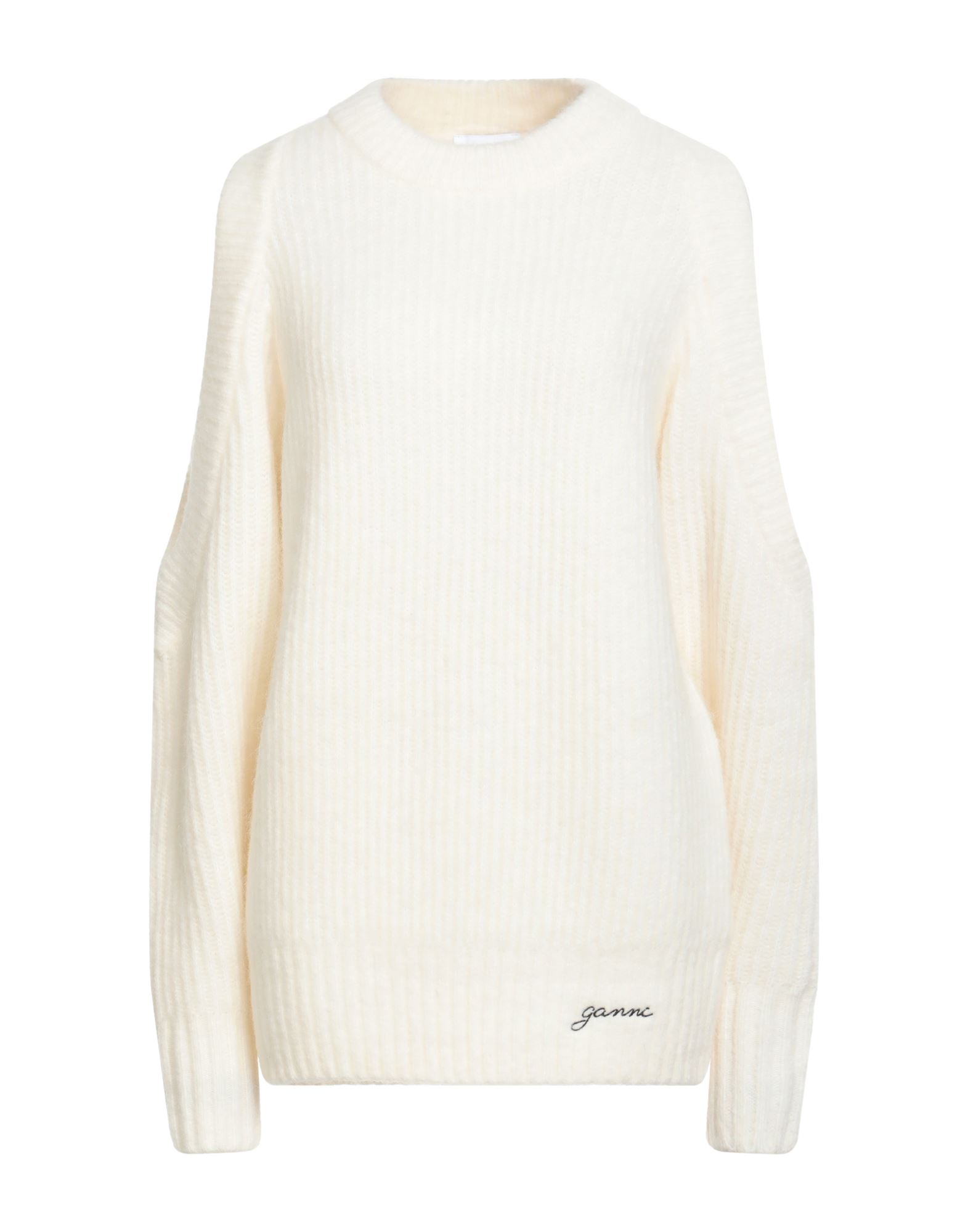 니트 소재, 헤비웨이트 니트, 스트레치 패브릭, 브랜드 로고, 솔리드 컬러, 크루넥, 롱 슬리브, 포켓 없음, 손세탁, 다림질 금지, 건조기 사용불가, 이 브랜드는 사이즈가 작게 나옵니다. 이미지