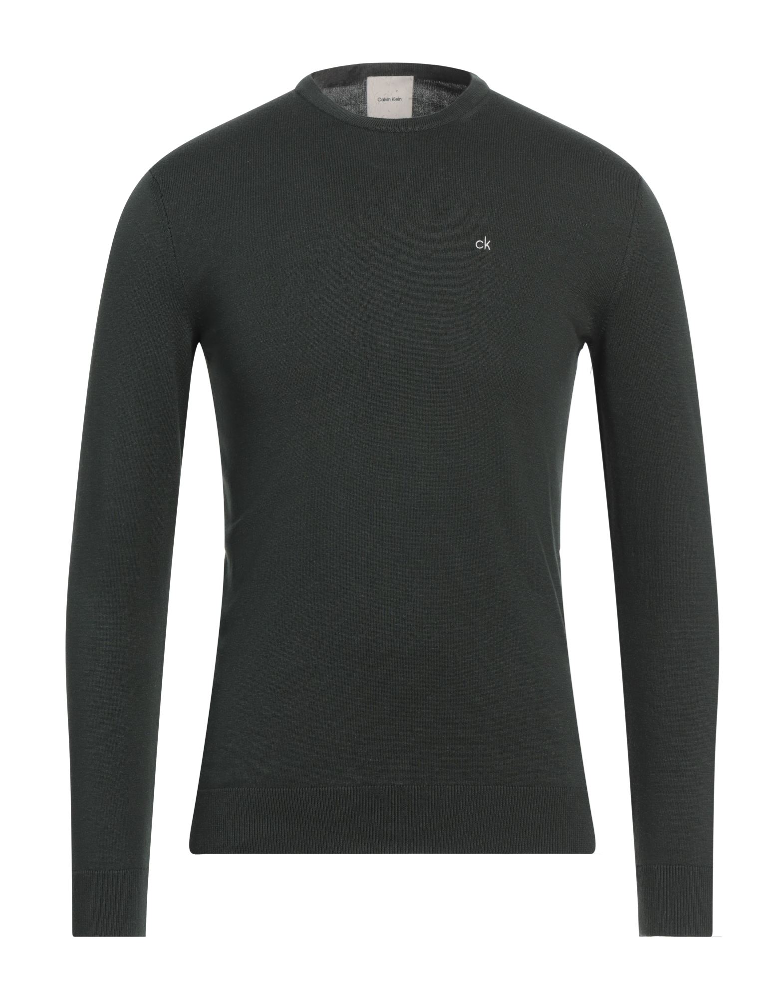 니트 소재, 라이트웨이트 니트, 솔리드 컬러, 자수 로고 장식, 크루넥, 롱 슬리브, 손세탁, 표백 금지, 건조기 사용불가, 이 브랜드는 사이즈가 크게 나옵니다. 이미지