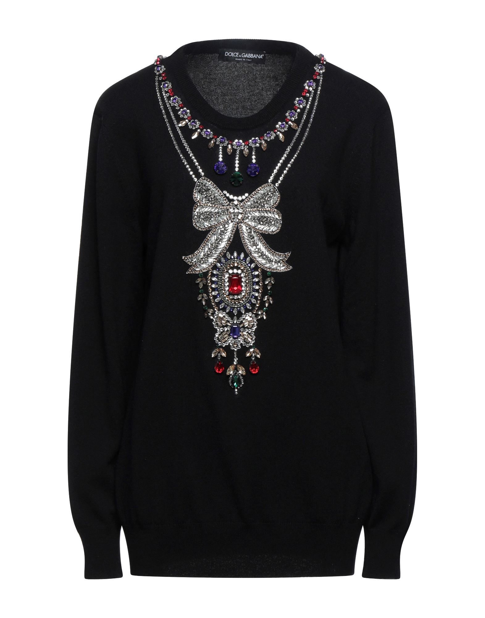 캐시미어, 라이트웨이트 니트, 크리스탈, 솔리드 컬러, 크루넥, 롱 슬리브, 토글 여밈, 포켓 없음. 이미지