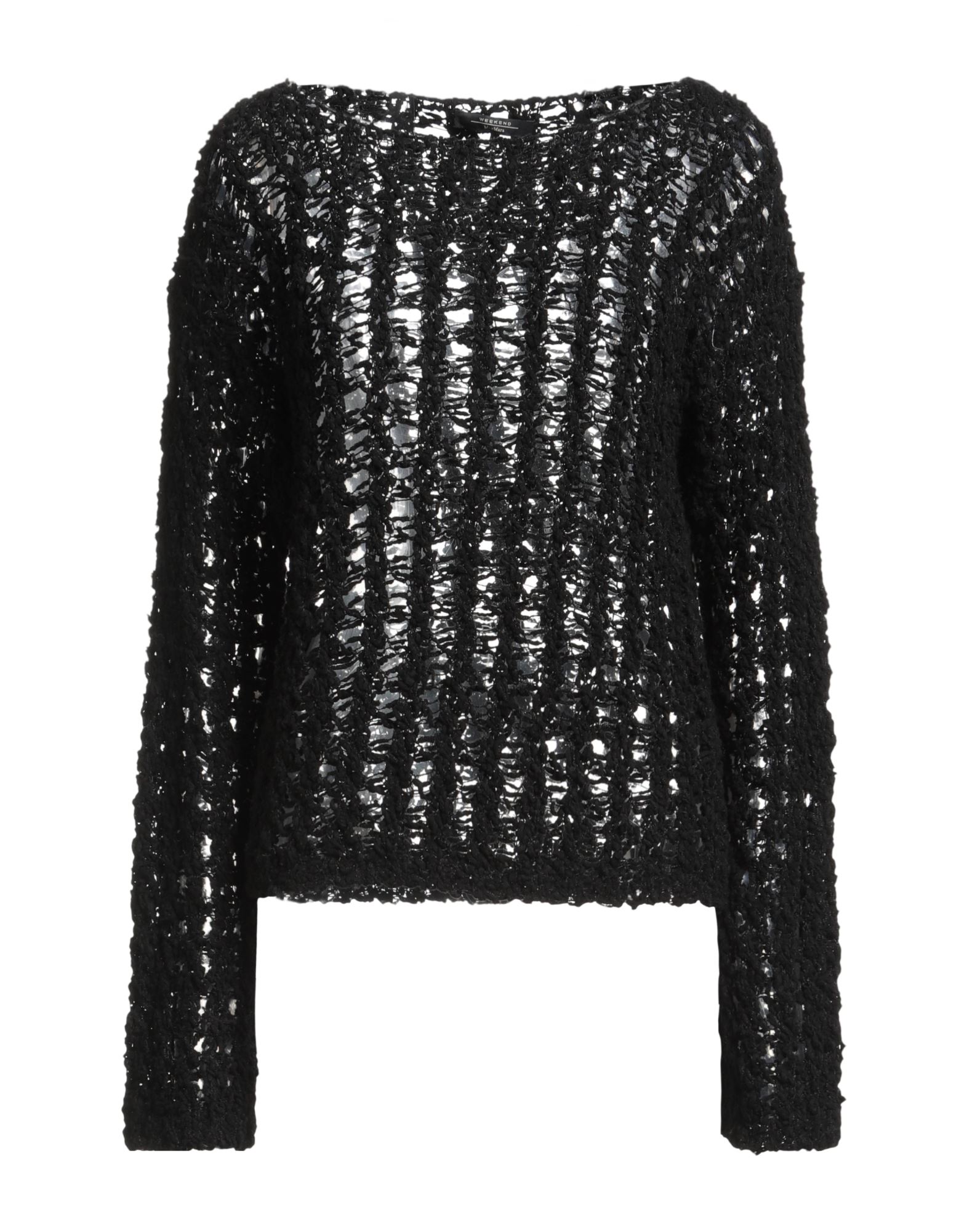 니트 소재, 미디엄웨이트 니트, 솔리드 컬러, 장식 부착 없음, 와이드 네크라인, 롱 슬리브, 안감없음, 손세탁 또는 드라이클리닝, 표백 금지, 건조기 사용불가. 이미지