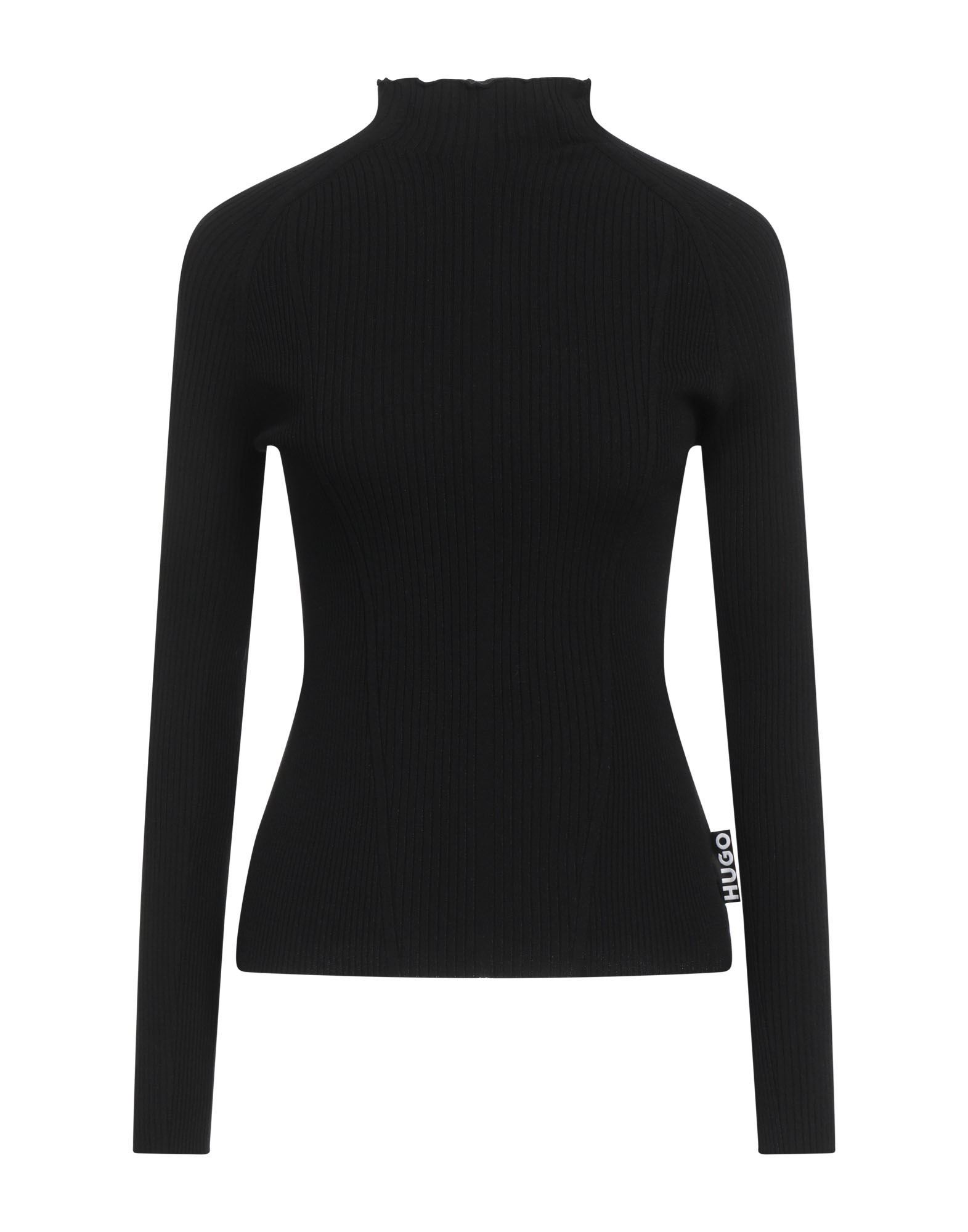 니트 소재, 라이트웨이트 니트, 장식 부착 없음, 솔리드 컬러, 터틀넥, 롱 슬리브, 세탁기로 세탁, 표백 금지, 건조기 사용불가. 이미지