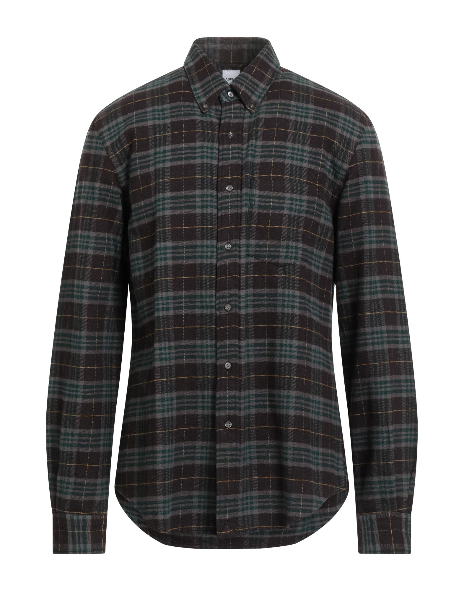 레귤러 셔츠, 플란넬, 타탄체크, 장식 부착 없음, 클래식 칼라, 롱 슬리브, 버튼 커프스, 버튼 여밈, 포켓 1개, 세탁기로 세탁, 표백 금지, 건조기 사용가능, 이 브랜드는 사이즈가 작게 나옵니다. 이미지