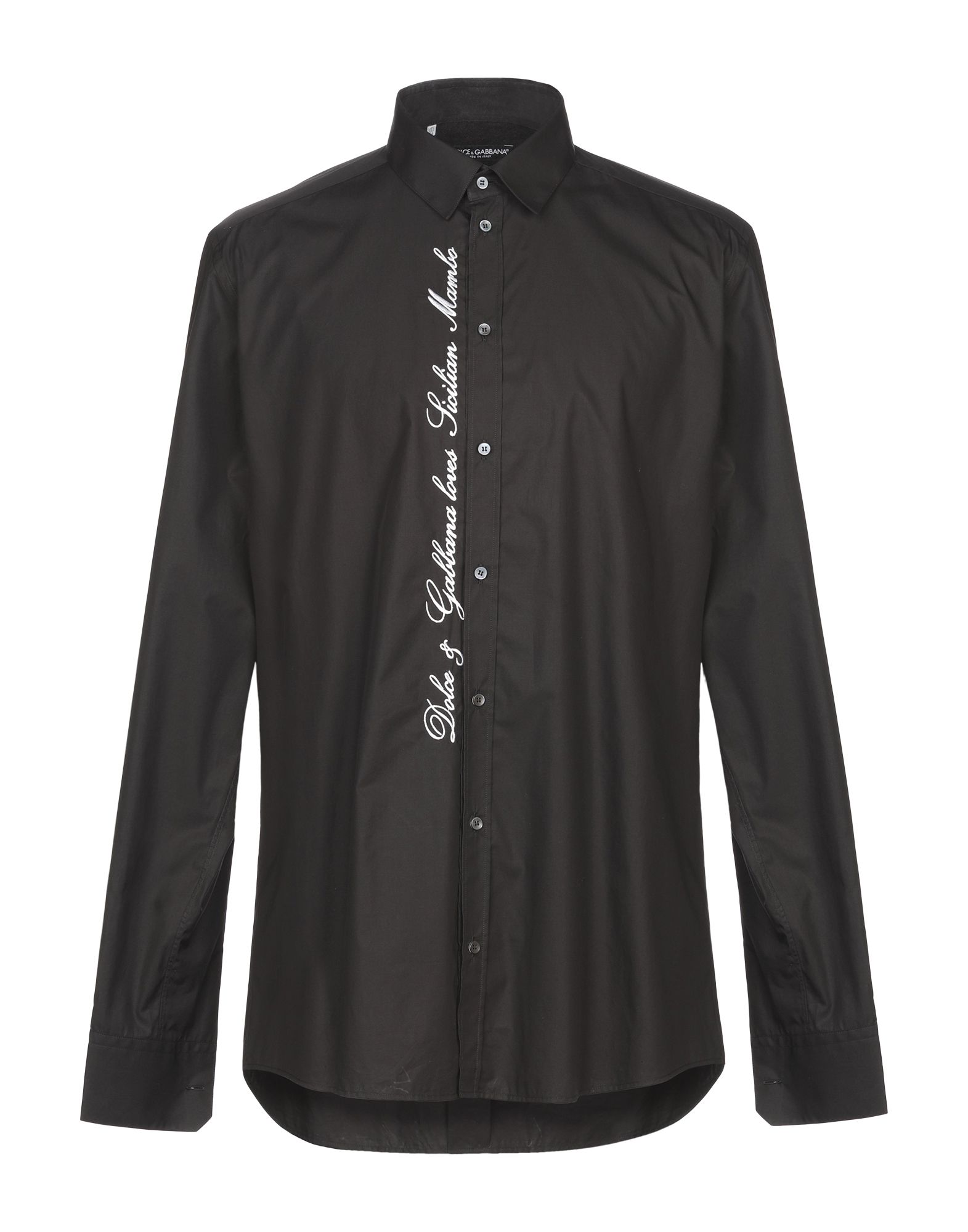 평직, 자수, 솔리드 컬러, 프론트 클로져, 버튼 여밈, 롱 슬리브, 버튼 커프스, 클래식 칼라, 포켓 없음, 라지 핏. 이미지