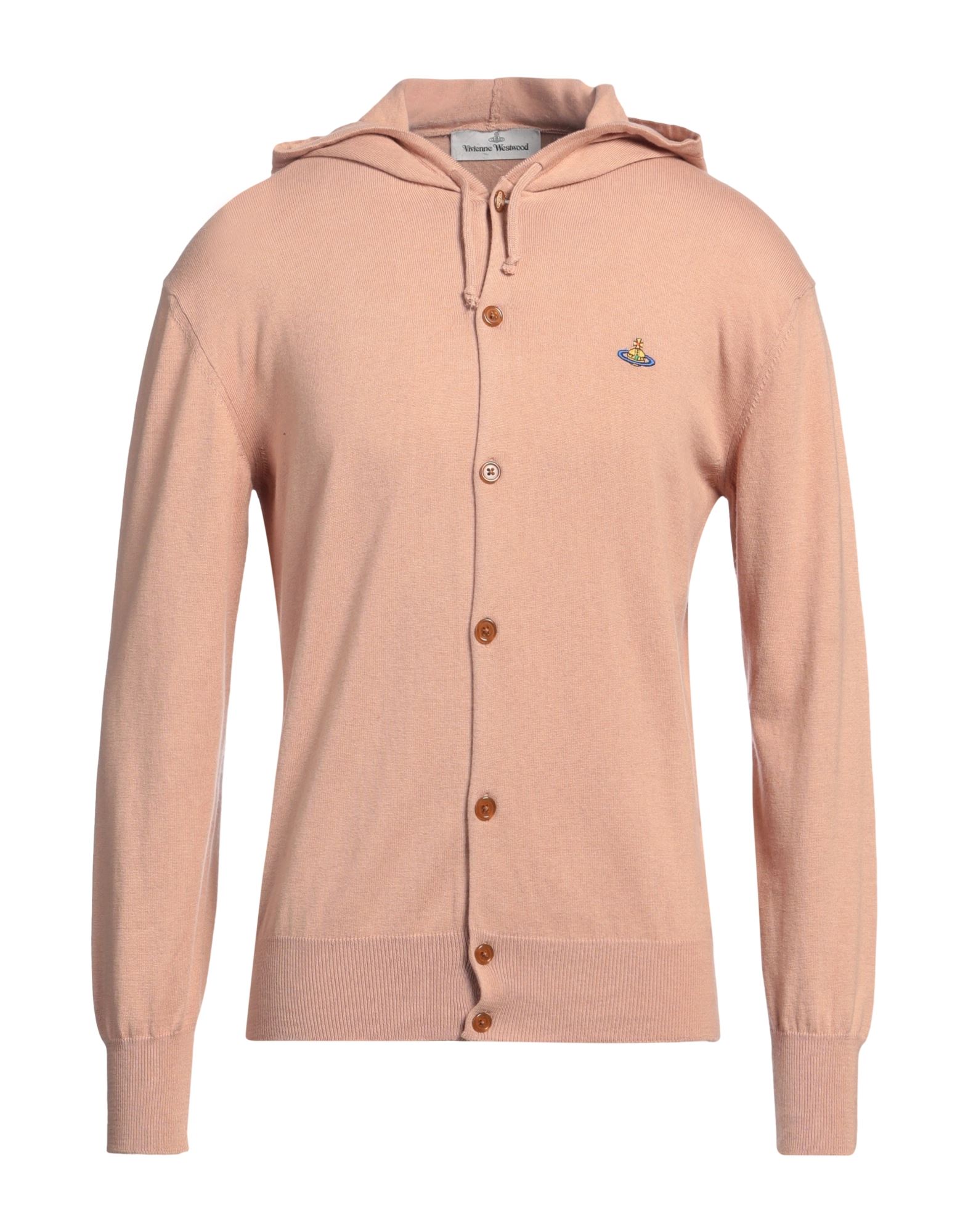 니트 소재, 롱 슬리브, 스트링, 프린트 디테일 솔리드 컬러, 후드. 이미지