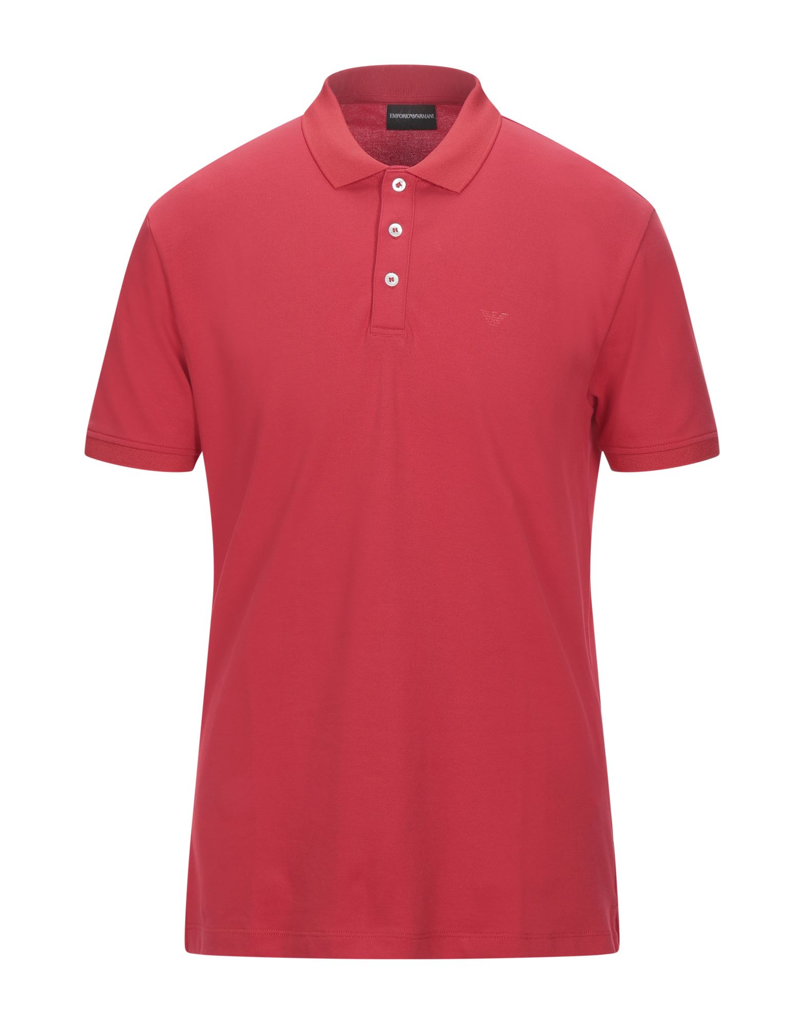 피케, 로고, 솔리드 컬러, 폴로 칼라, 쇼트 슬리브, 프론트 클로져, 버튼 여밈, 스트레치. 이미지