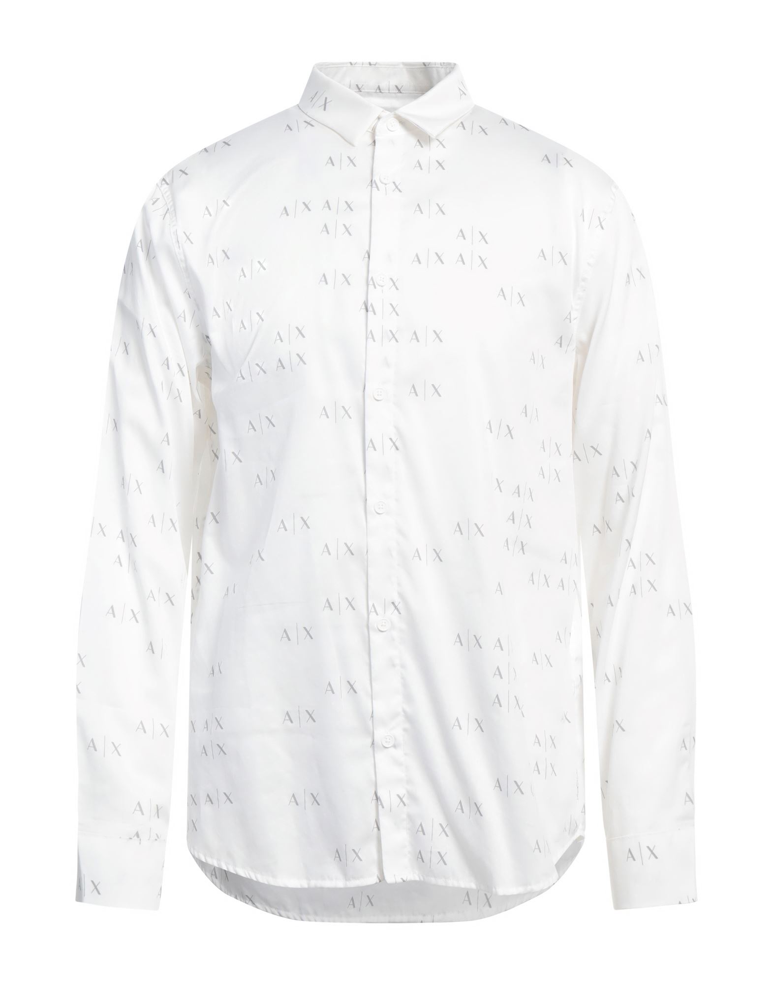 레귤러 셔츠, 우븐, 로고 디자인, 브랜드 로고, 클래식 칼라, 롱 슬리브, 버튼 커프스, 버튼 여밈, 포켓 없음, 세탁기로 세탁, 표백 금지, 건조기 사용불가. 이미지