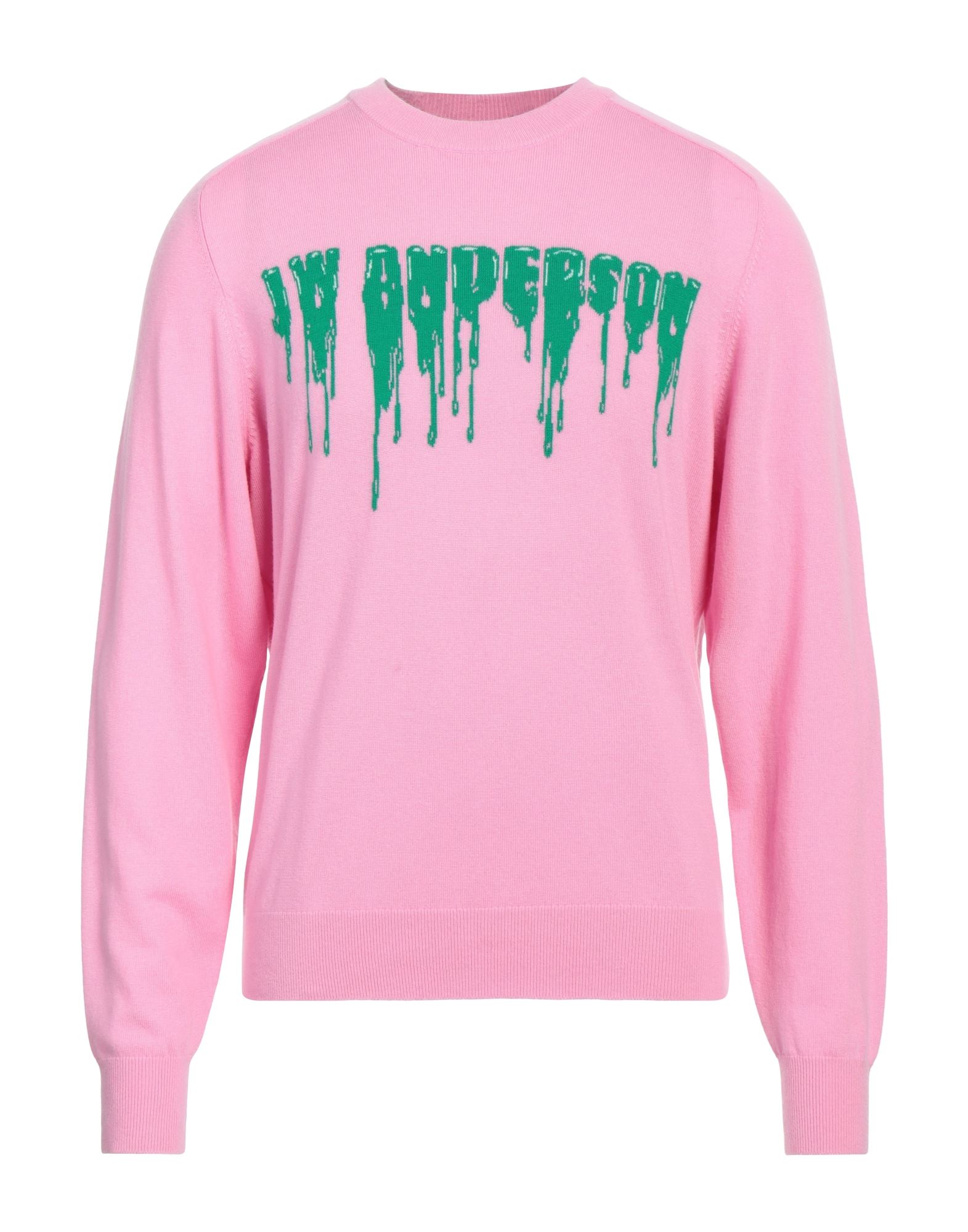 니트 소재, 라이트웨이트 니트, 브랜드 로고, 투톤 패턴, 라운드 네크라인, 롱 슬리브, 리브 조직 커프스, 안감없음, 포켓 없음. 이미지