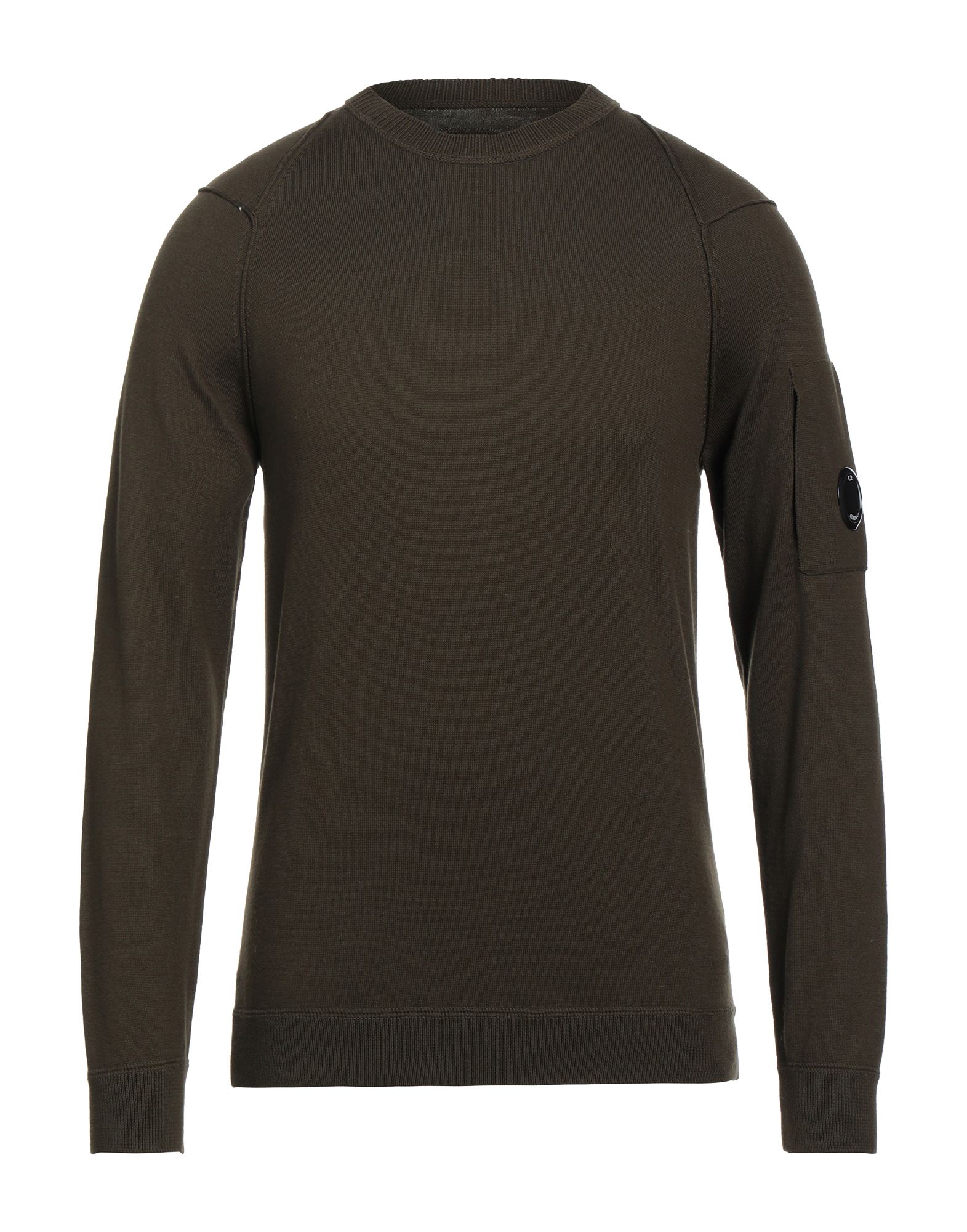 니트 소재, 라이트웨이트 니트, 브랜드 로고, 솔리드 컬러, 라운드 네크라인, 롱 슬리브, 포켓 없음. 이미지