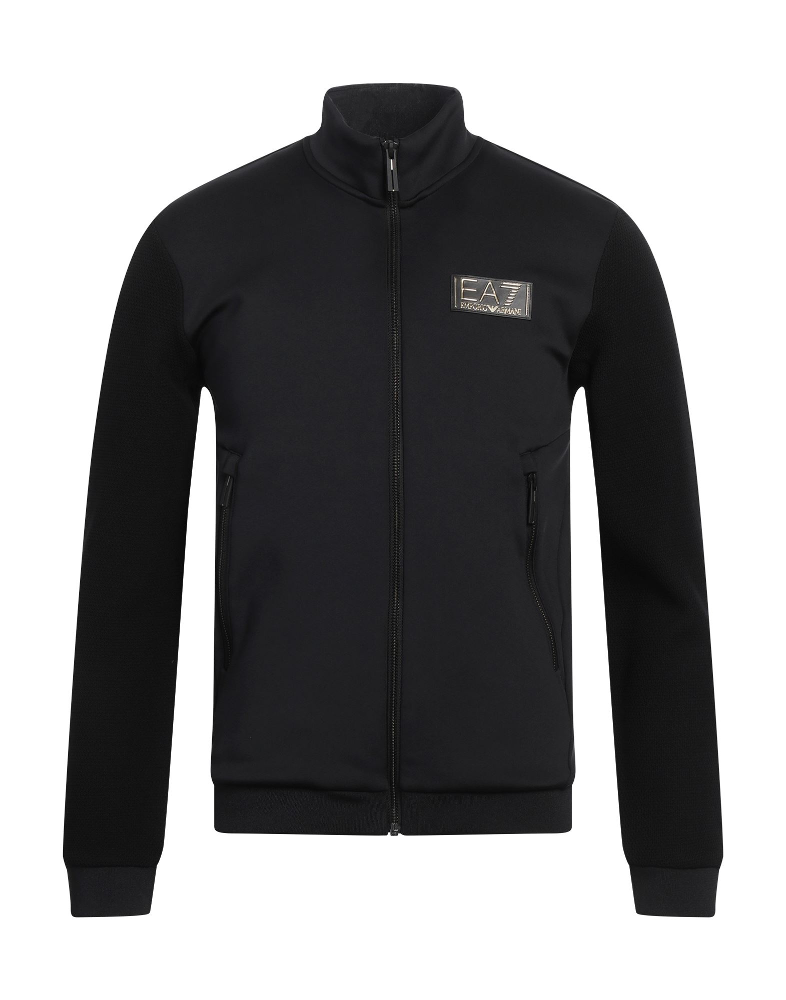 저지, 니트 소재, 라이트웨이트 니트, 솔리드 컬러, 브랜드 로고, 터틀넥, 롱 슬리브, 파일 소재 내부, 지퍼 여밈, 지퍼 포켓, 스트레치, 세탁기로 세탁, 표백 금지, 건조기 사용불가, 다림질 금지. 이미지