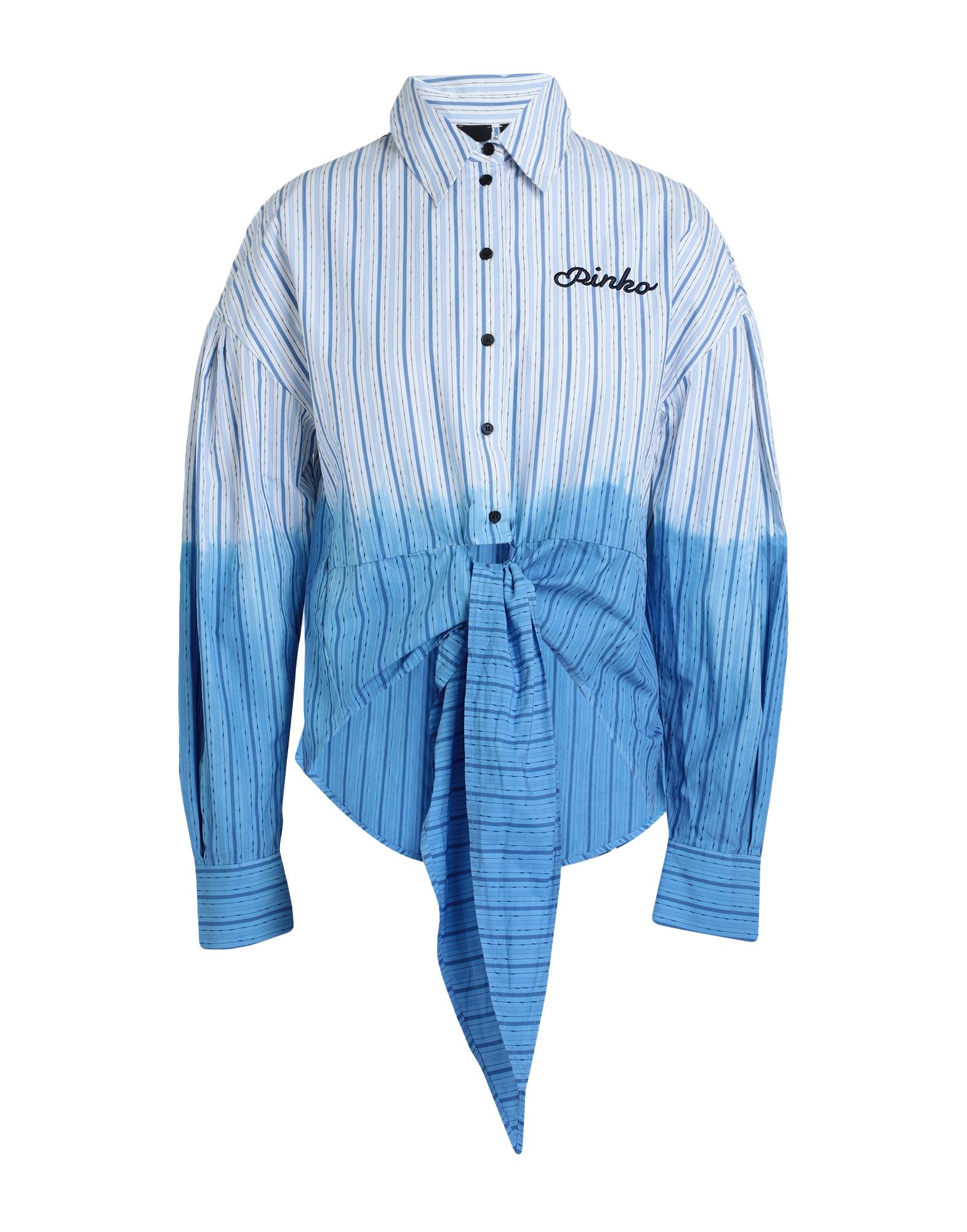 우븐, 브랜드 로고, 자수 장식, 스트라이프, 클래식 칼라, 롱 슬리브, 버튼 커프스, 버튼 여밈, 셔츠. 이미지