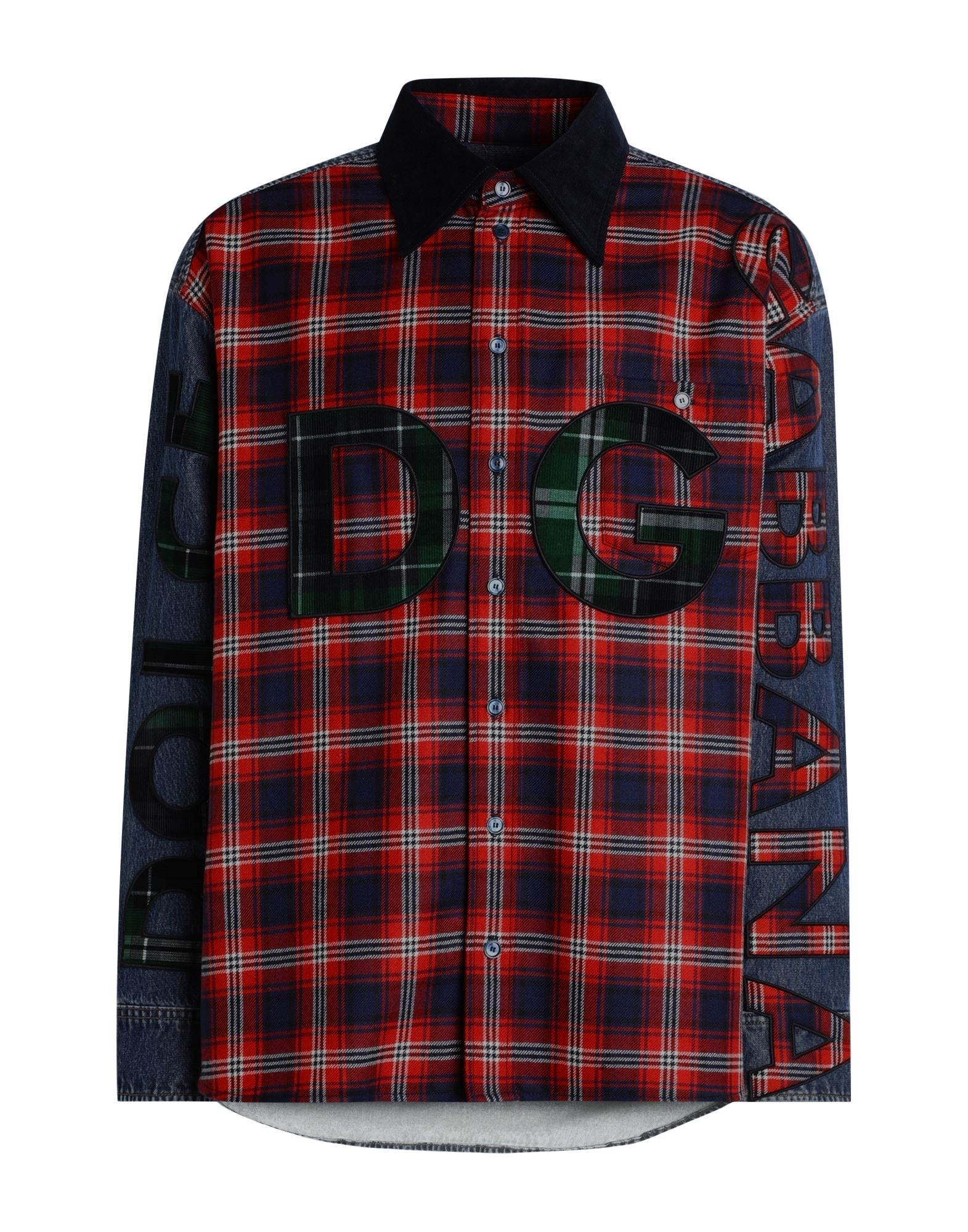 플란넬, 데님, 브랜드 로고, 콘트라스트 디테일, 타탄체크, 다크 워싱, 클래식 칼라, 롱 슬리브, 버튼 여밈, 싱글 포켓, 스트레치, 라지 핏. 이미지