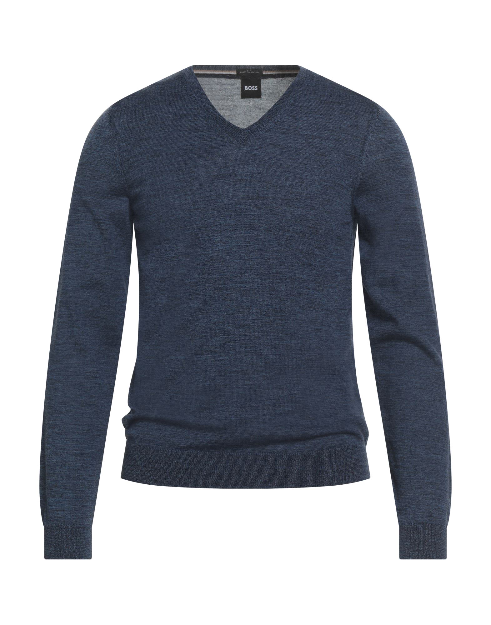 니트 소재, 라이트웨이트 니트, 장식 부착 없음, 멜란지, v 네크라인, 롱 슬리브, 포켓 없음, 세탁기 세탁 또는 드라이클리닝, 표백 금지, 건조기 사용불가. 이미지