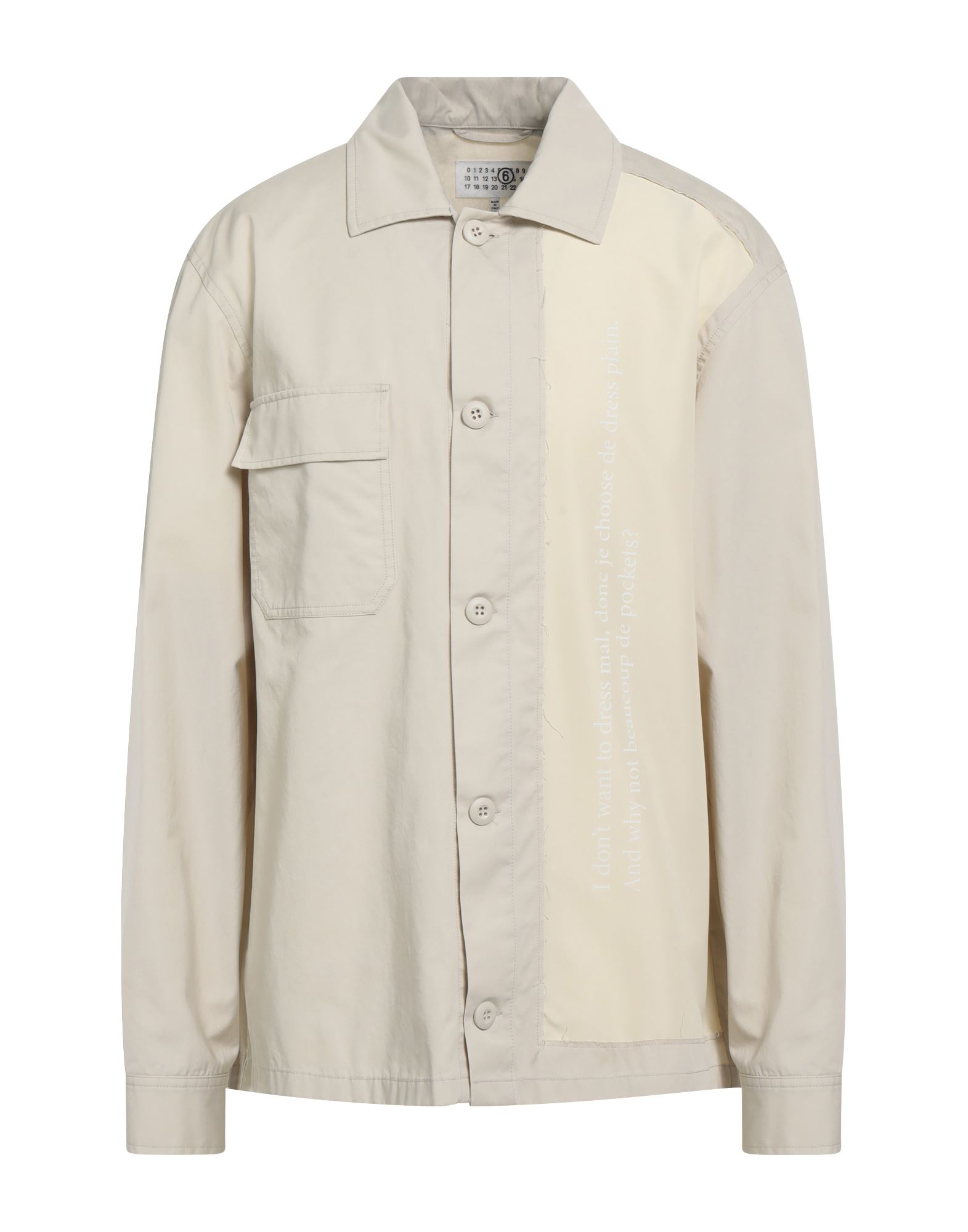 셔츠 자켓, 트윌, 테크니컬 패브릭, 투톤 패턴, 프린트, 클래식 칼라, 롱 슬리브, 버튼 커프스, 버튼 여밈, 포켓 1개, 물세탁 불가, 표백 금지, 건조기 사용불가, 다림질 금지. 이미지