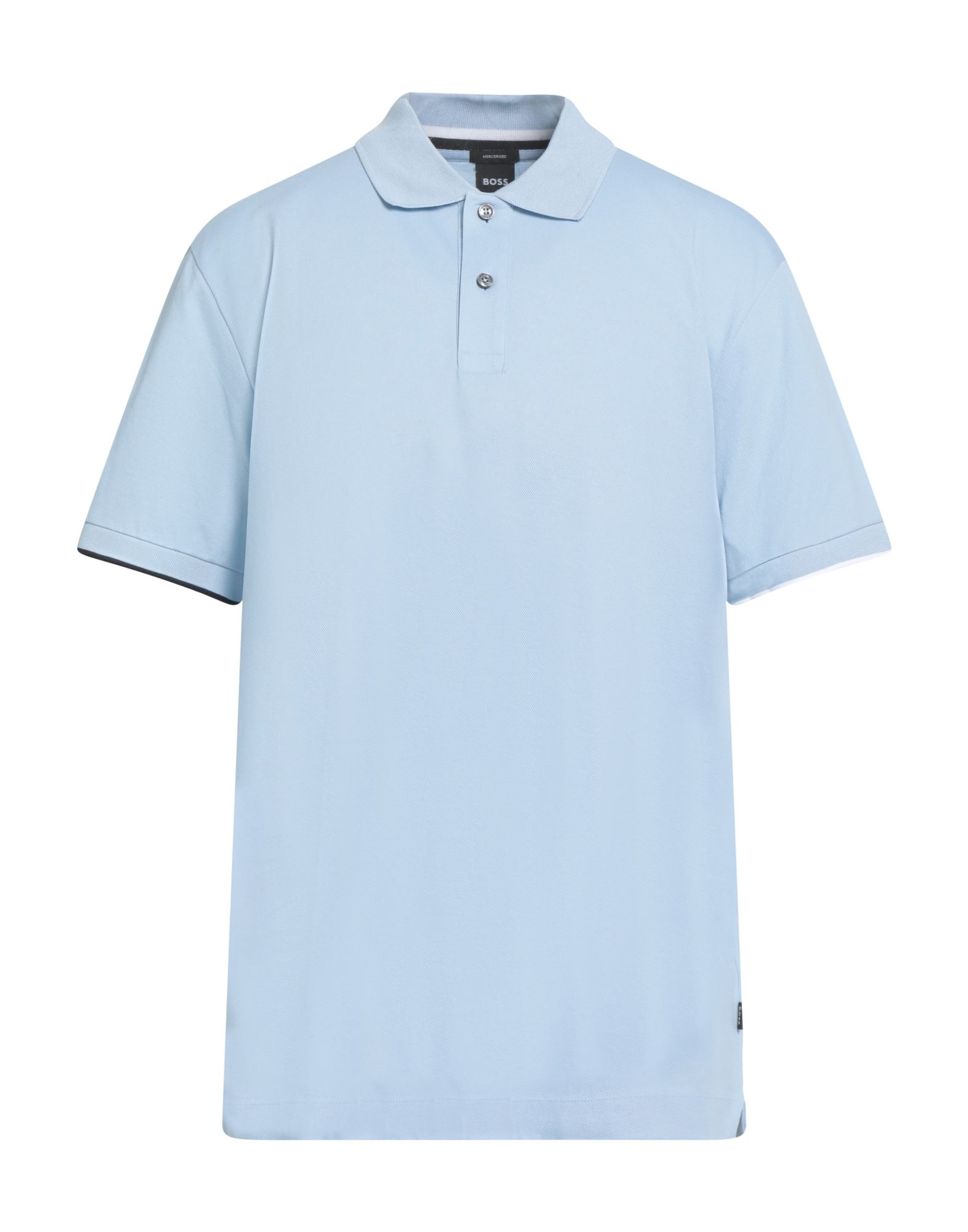 피케, 솔리드 컬러, 브랜드 로고, 폴로 칼라, 쇼트 슬리브, 버튼 여밈, 세탁기로 세탁, 표백 금지, 건조기 사용불가. 이미지