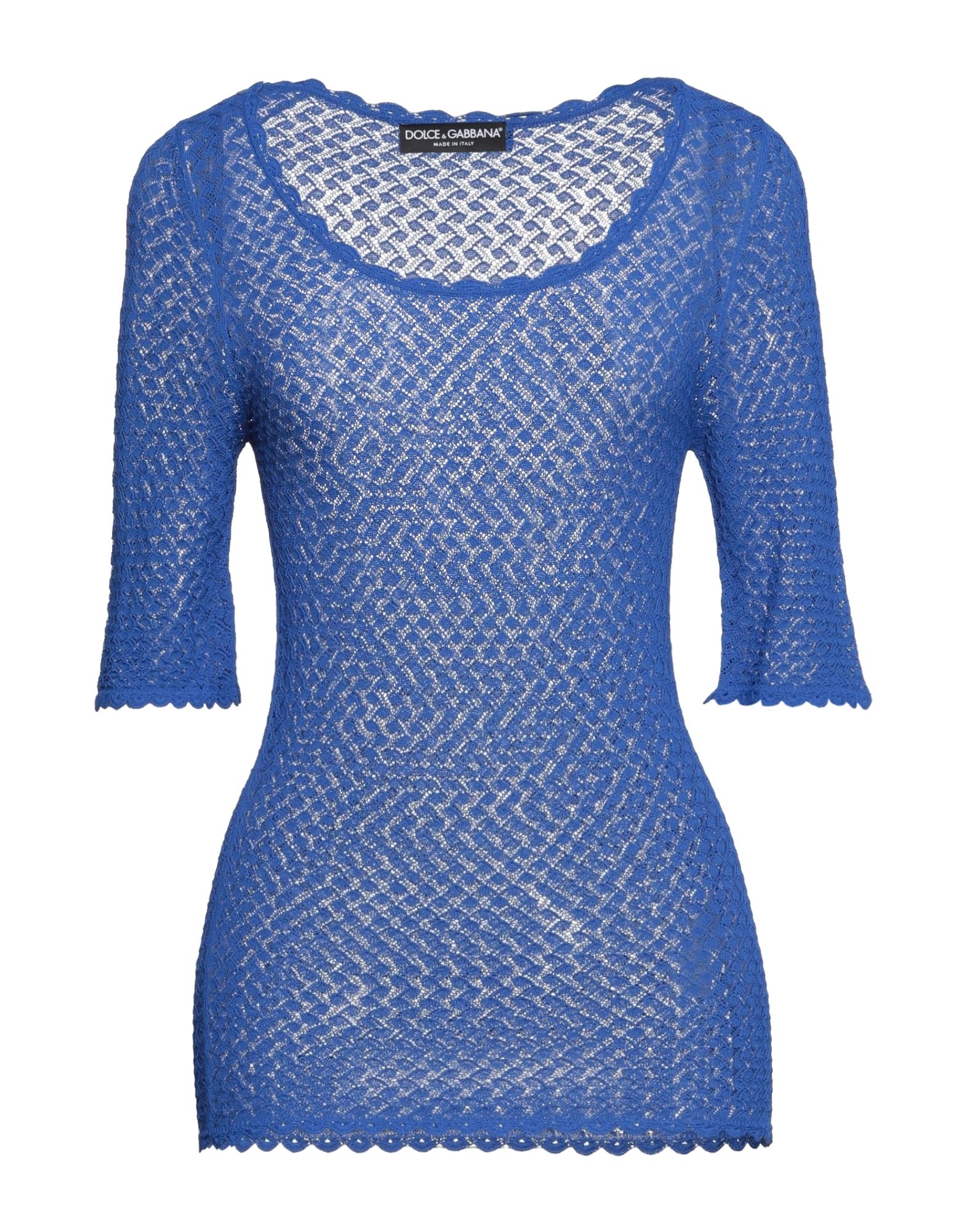 니트 소재, 장식 부착 없음, 솔리드 컬러, 라운드 네크라인, 쇼트 슬리브, 포켓 없음, 라이트웨이트 니트. 이미지