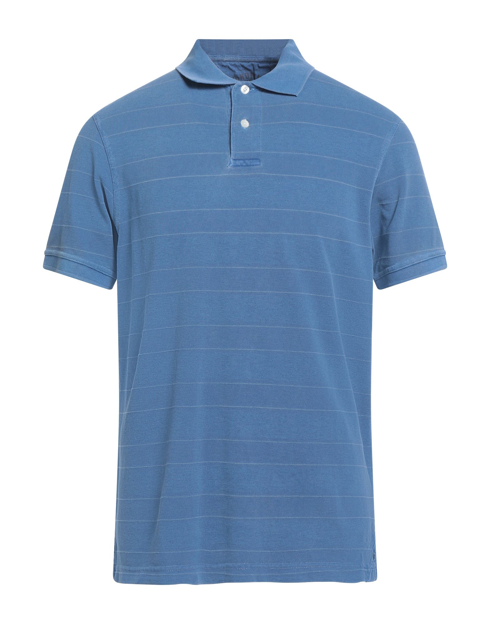 피케, 스트라이프, 장식 부착 없음, 폴로 칼라, 쇼트 슬리브, 버튼 여밈, 세탁기로 세탁, 표백 금지, 건조기 사용불가. 이미지