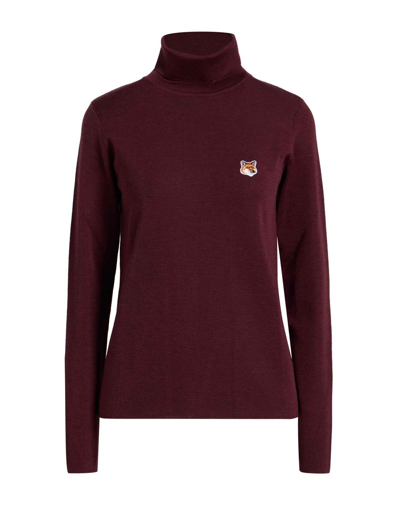 니트 소재, 라이트웨이트 니트, 브랜드 로고, 장식 효과, 장식 디테일 솔리드 컬러, 터틀넥, 롱 슬리브, 손세탁 또는 드라이클리닝, 표백 금지, 건조기 사용불가. 이미지